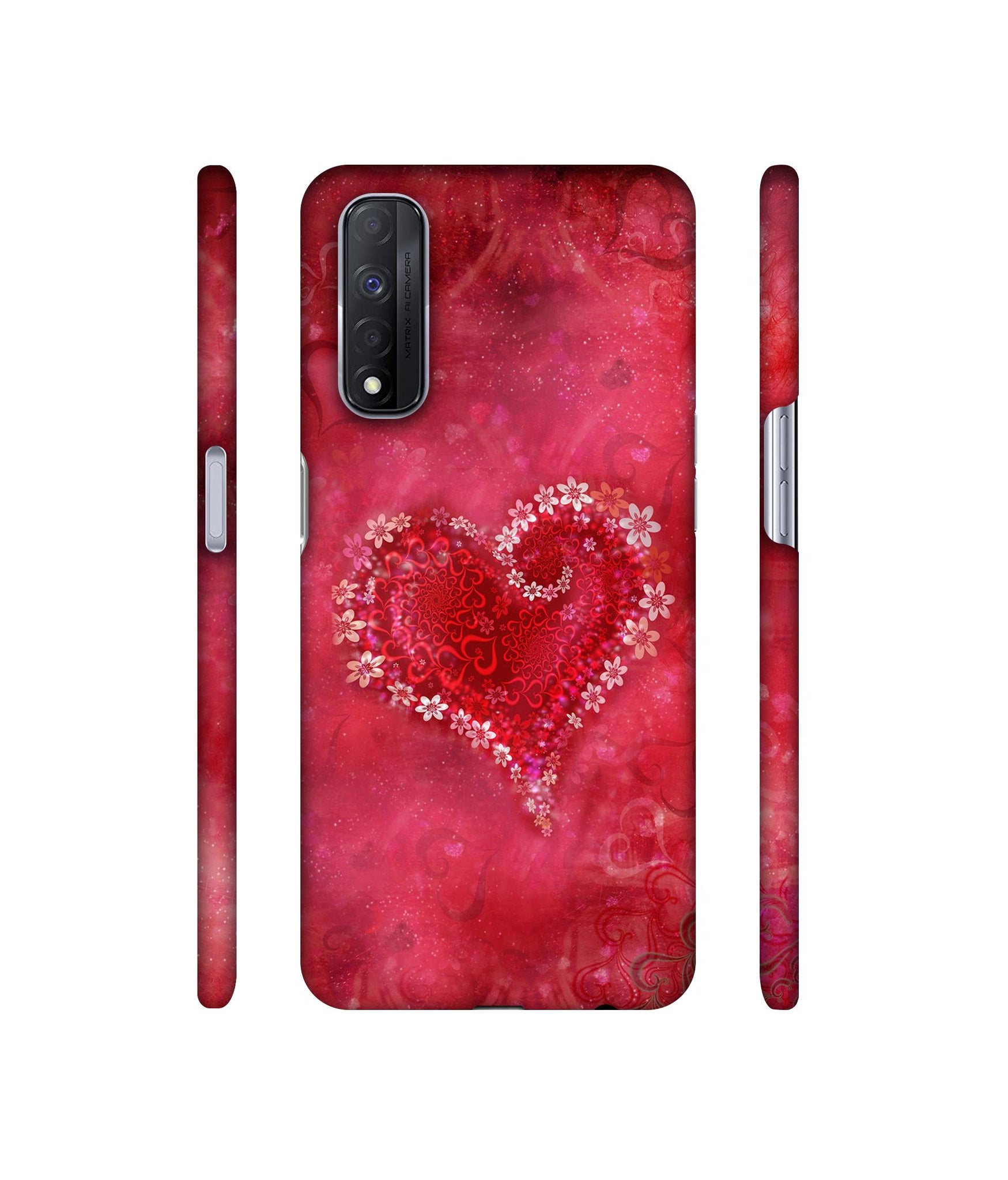 Heart Designer Hard Back Cover for Realme Narzo 30 4G