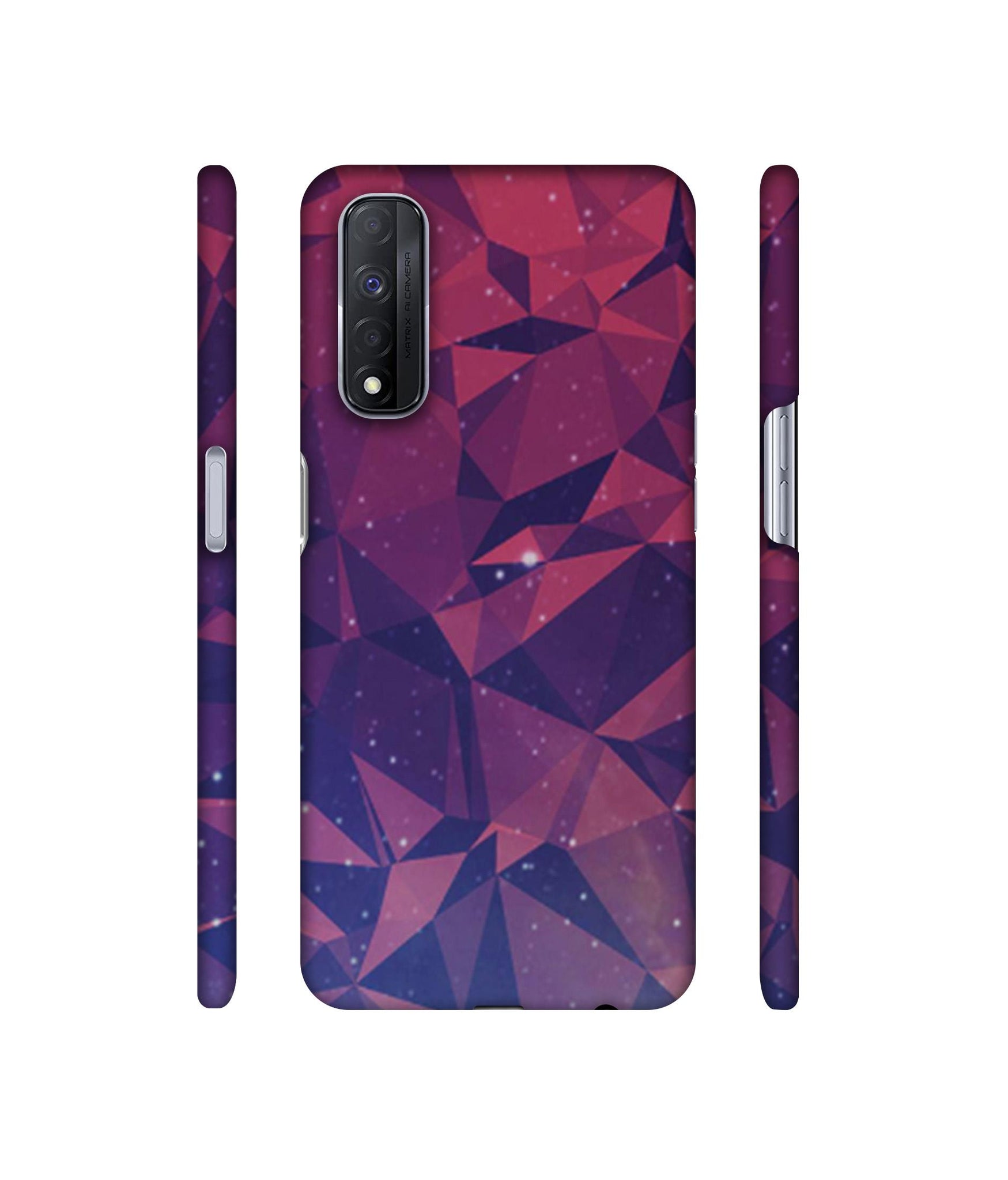 Bad Color Shape Designer Hard Back Cover for Realme Narzo 30 4G