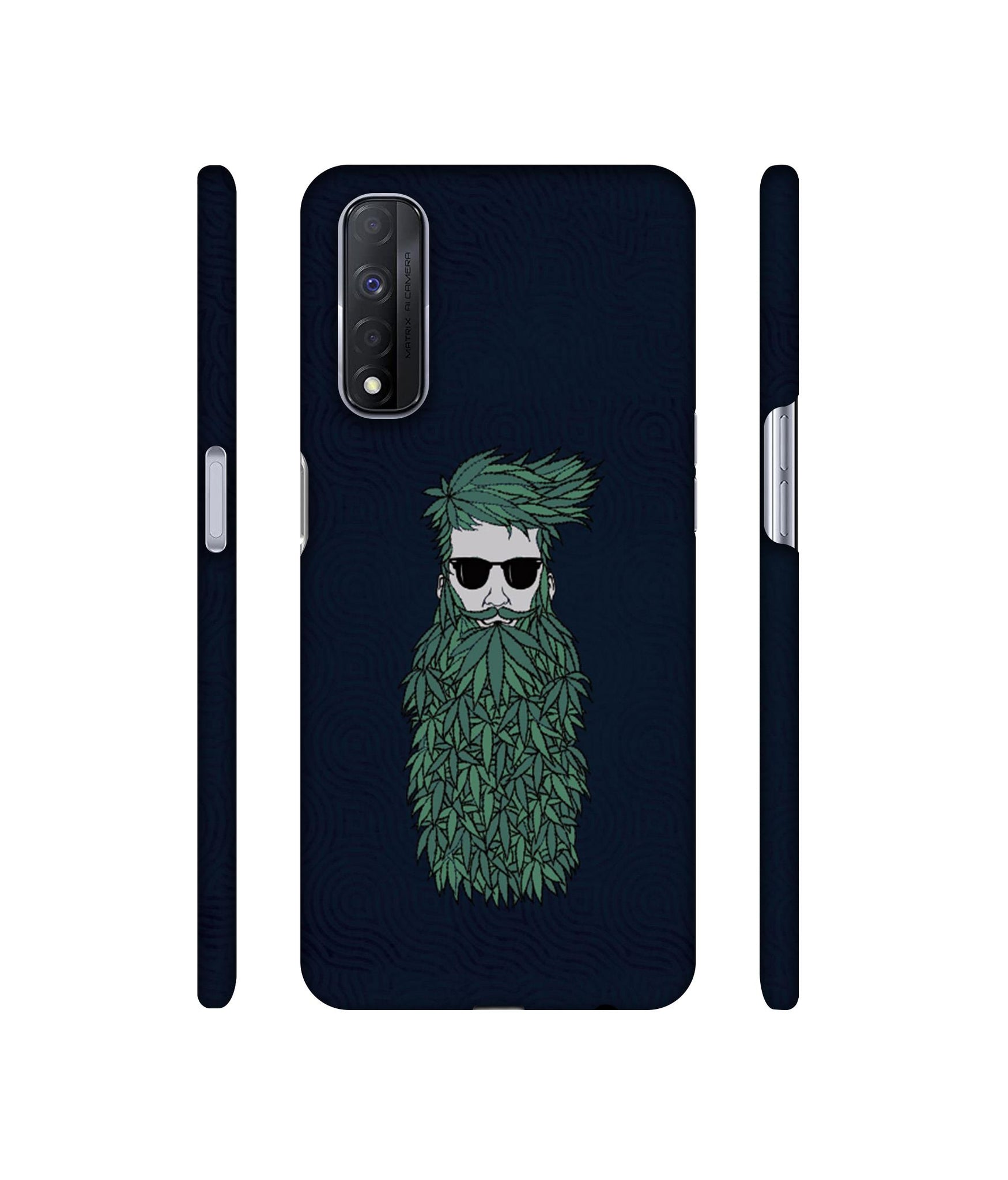 Beard Man Designer Hard Back Cover for Realme Narzo 30 4G