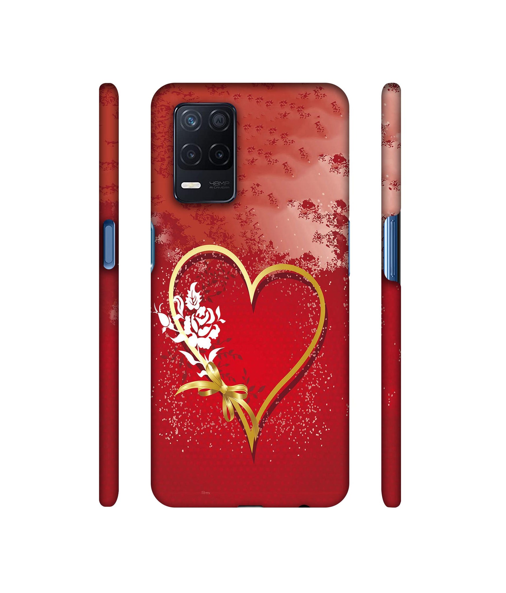 Love Rose Designer Hard Back Cover for Realme Narzo 30 5G