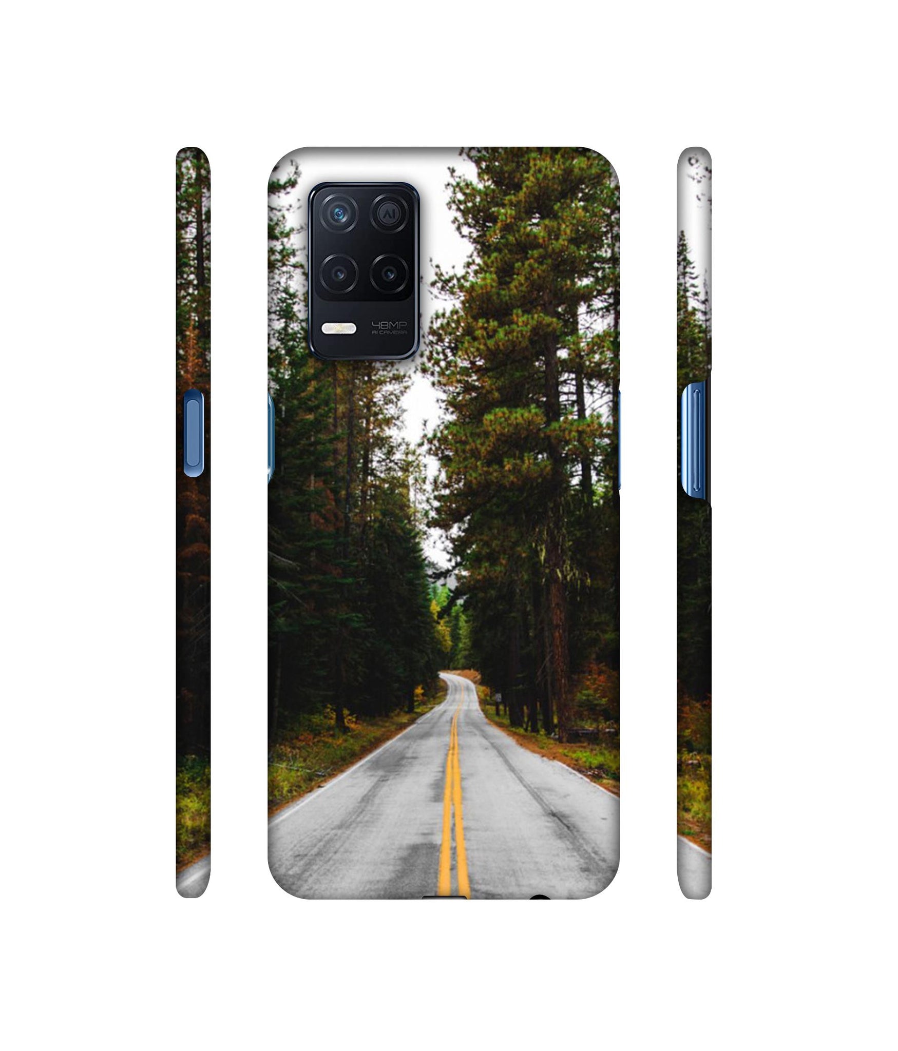 Road Photo Designer Hard Back Cover for Realme Narzo 30 5G