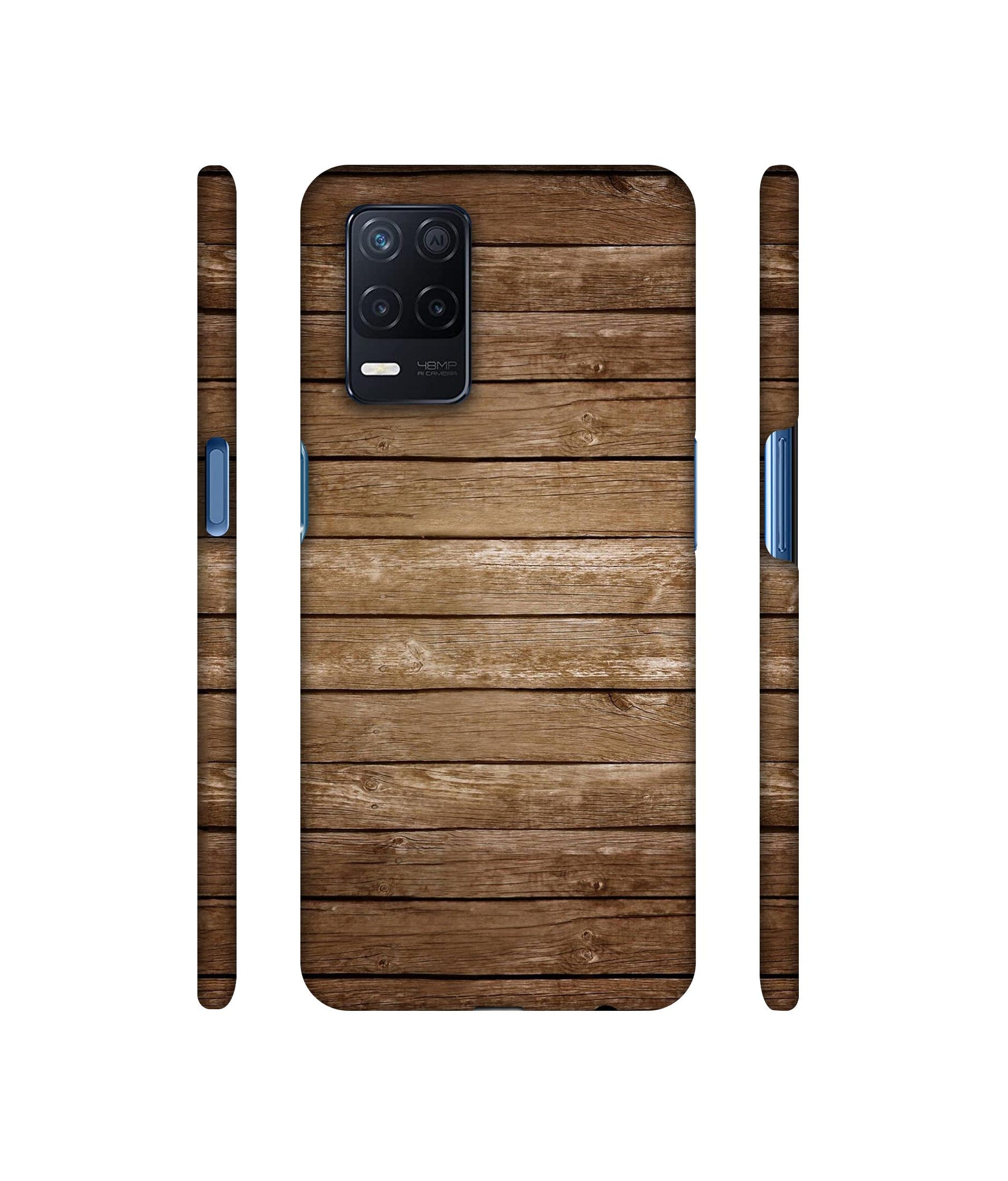Wood Designer Hard Back Cover for Realme Narzo 30 5G