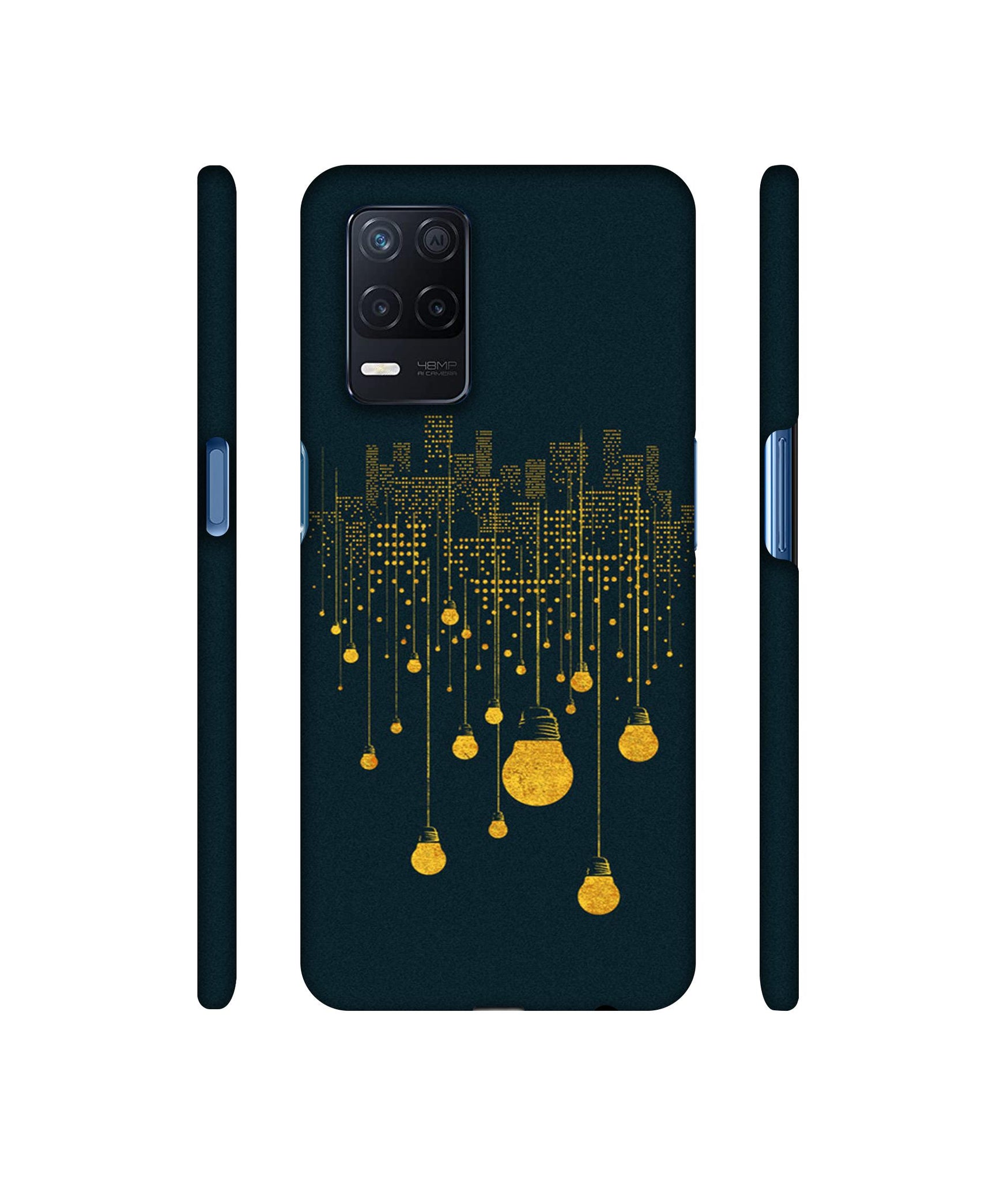 City Light Pattern Designer Hard Back Cover for Realme Narzo 30 5G