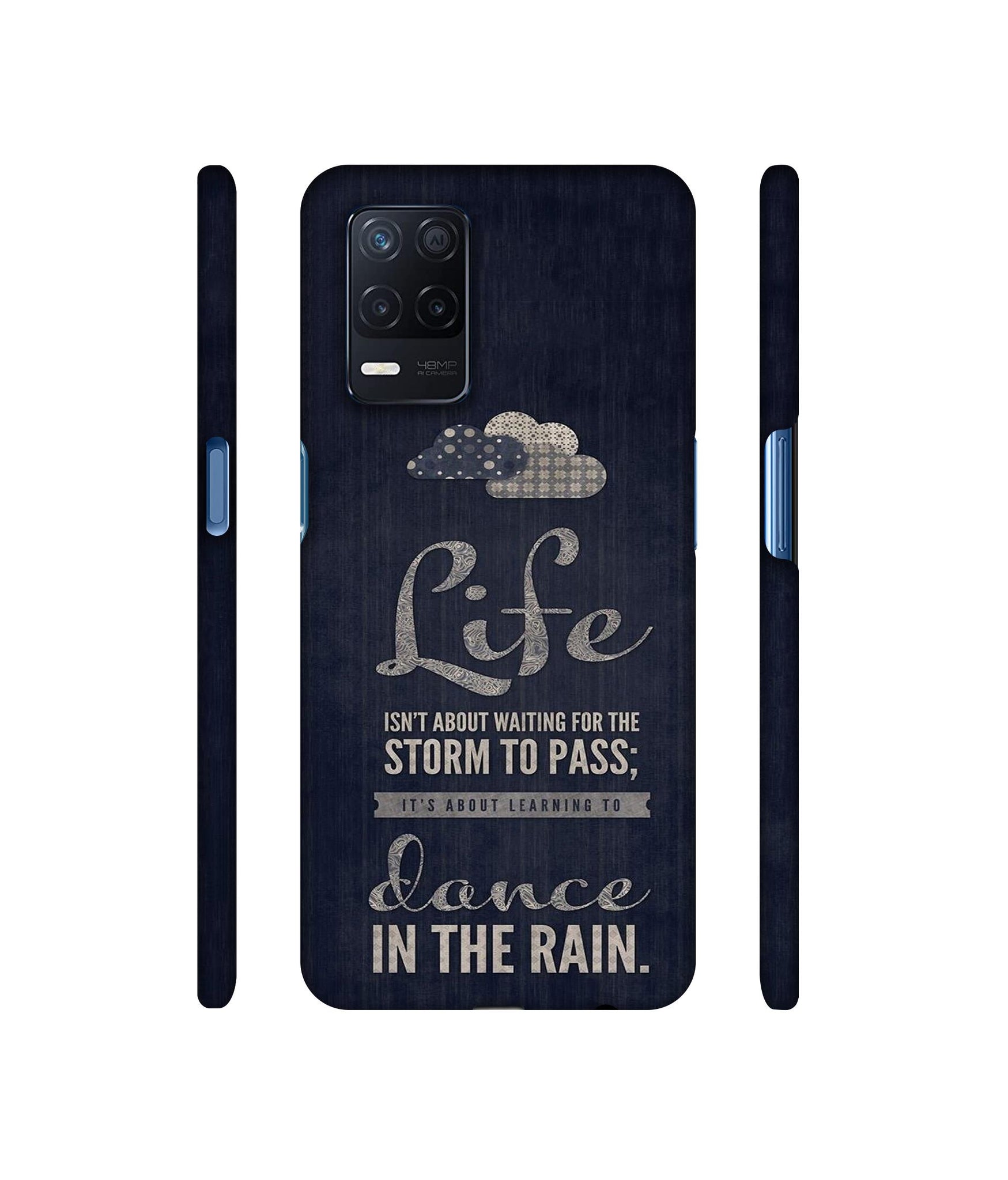 Life in The Rain Designer Hard Back Cover for Realme Narzo 30 5G