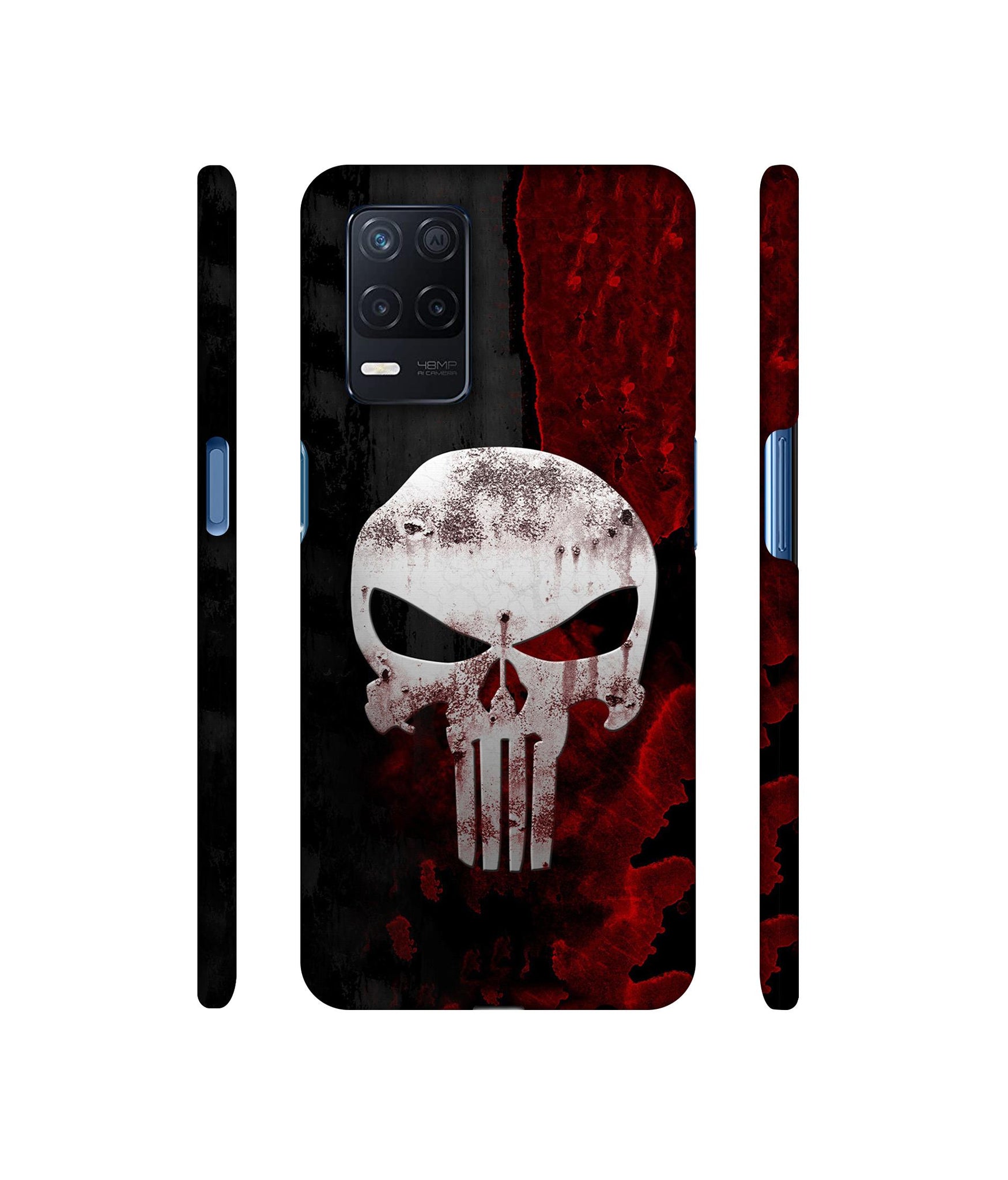 Punisher Skull Designer Hard Back Cover for Realme Narzo 30 5G