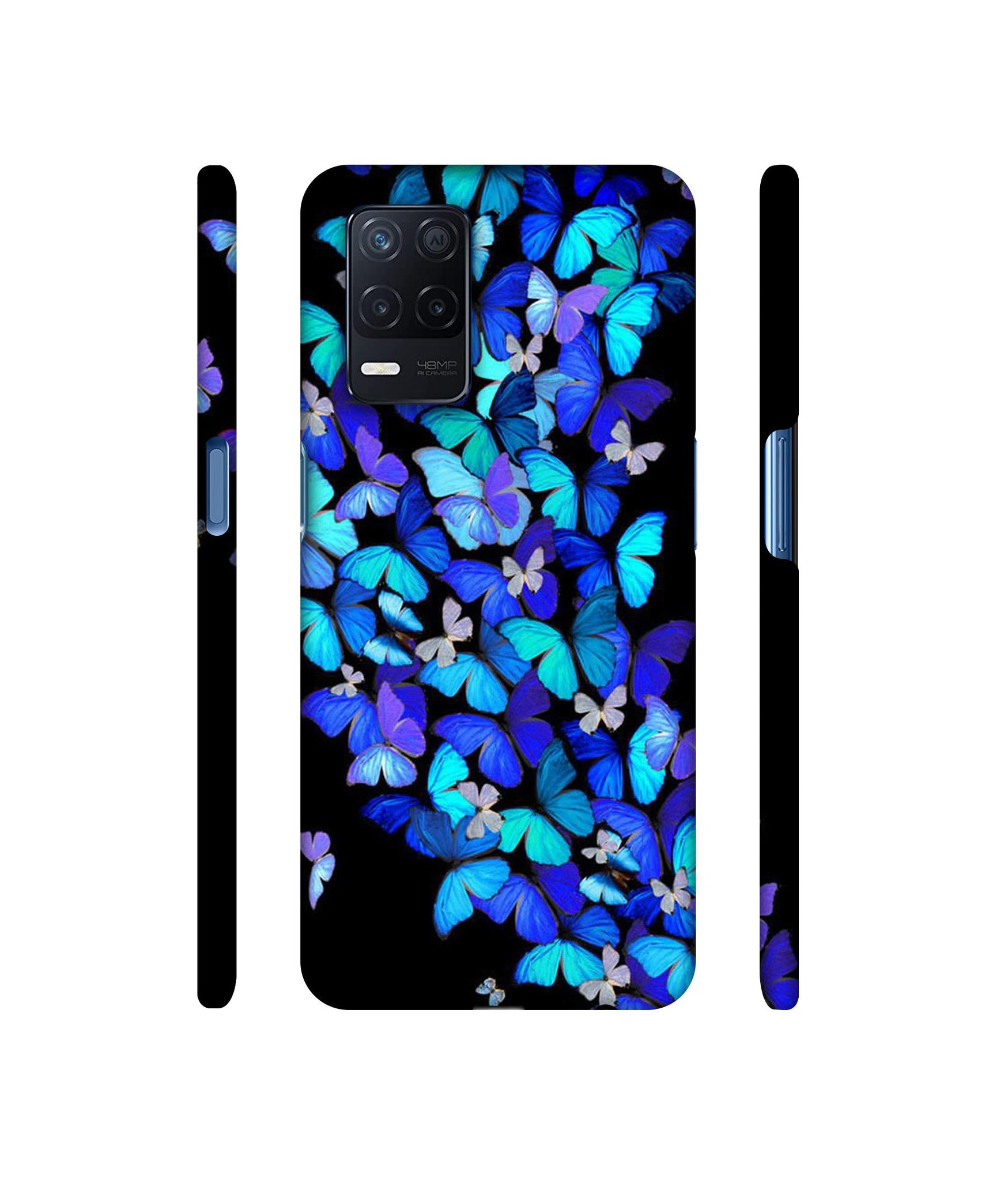 Butterfly Pattern Designer Hard Back Cover for Realme Narzo 30 5G