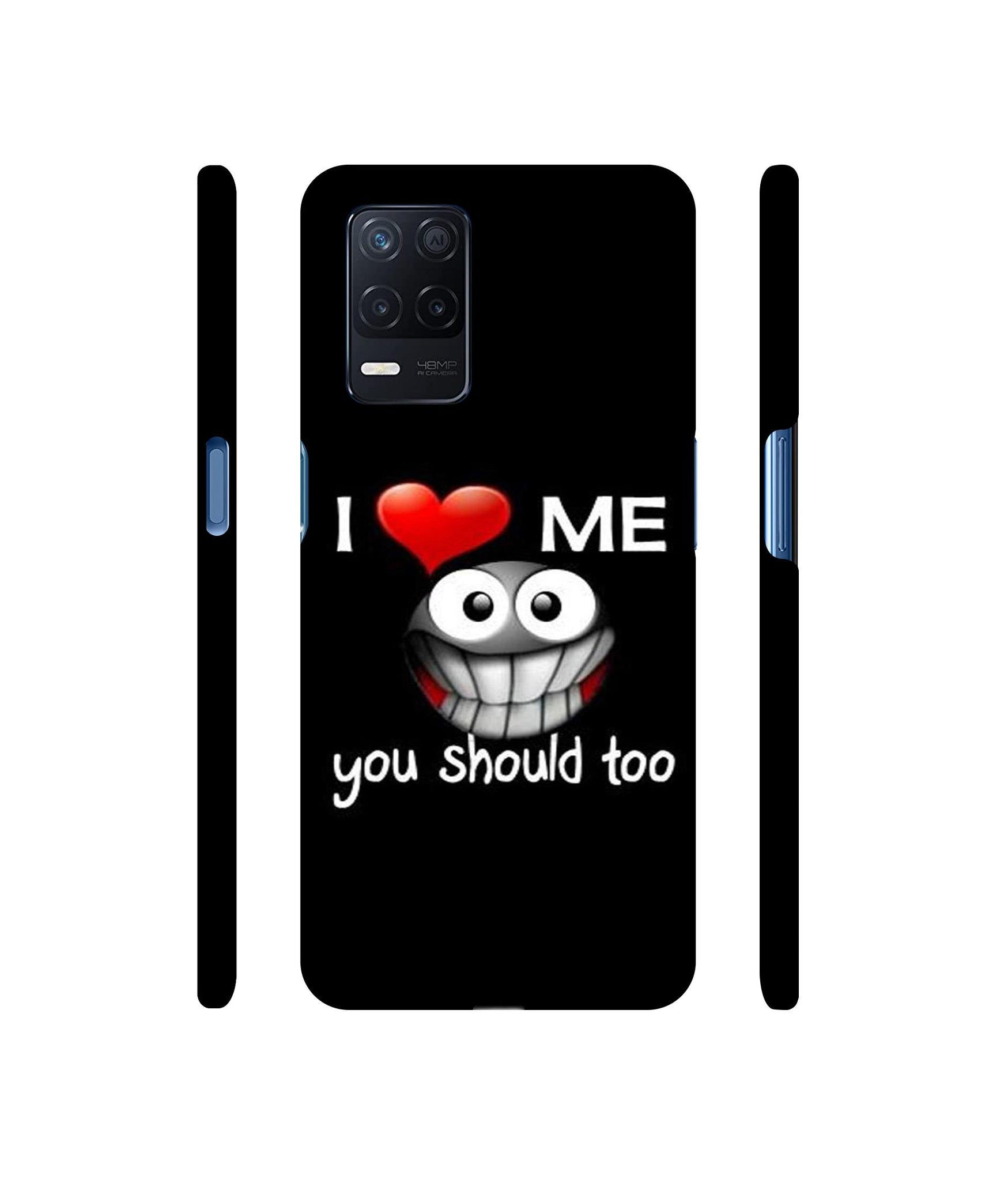 I Love Me Quotes Designer Hard Back Cover for Realme Narzo 30 5G