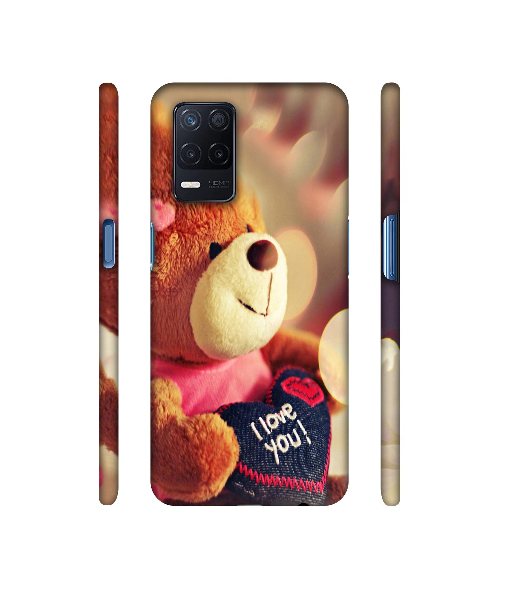 Teddy Bear Designer Hard Back Cover for Realme Narzo 30 5G