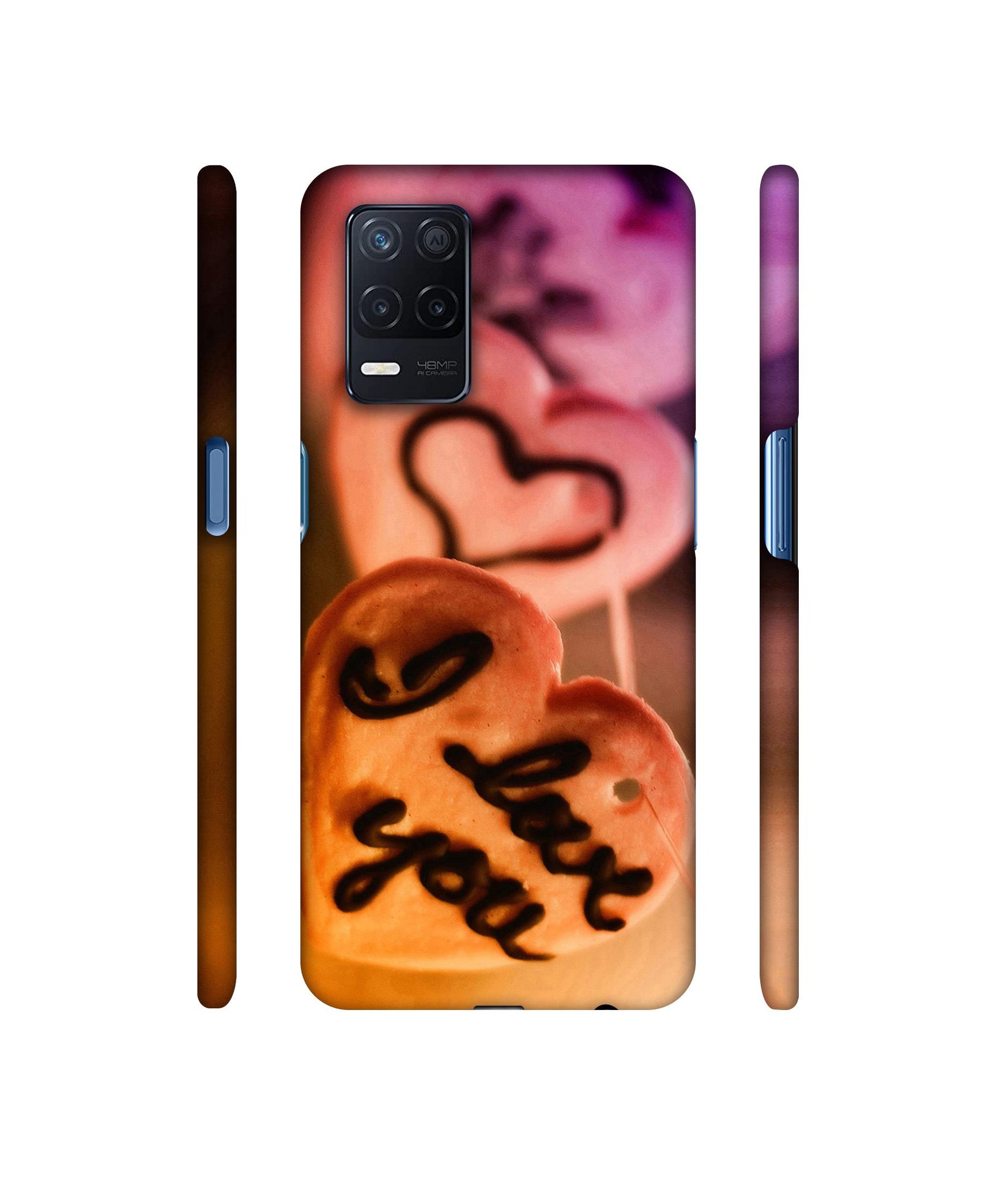 I Love you Designer Hard Back Cover for Realme Narzo 30 5G