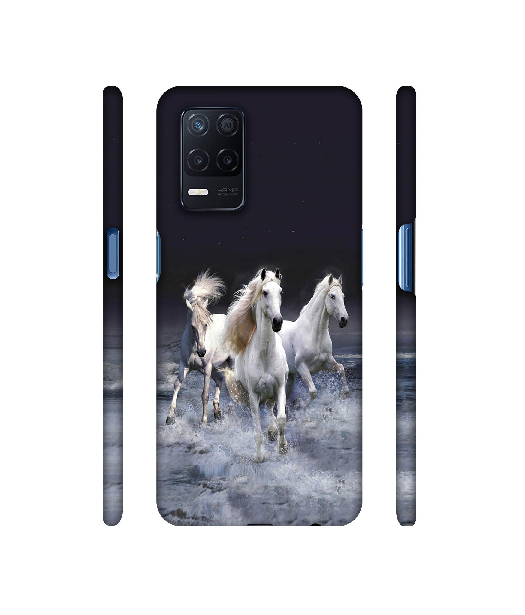 Mystic Horse Designer Hard Back Cover for Realme Narzo 30 5G