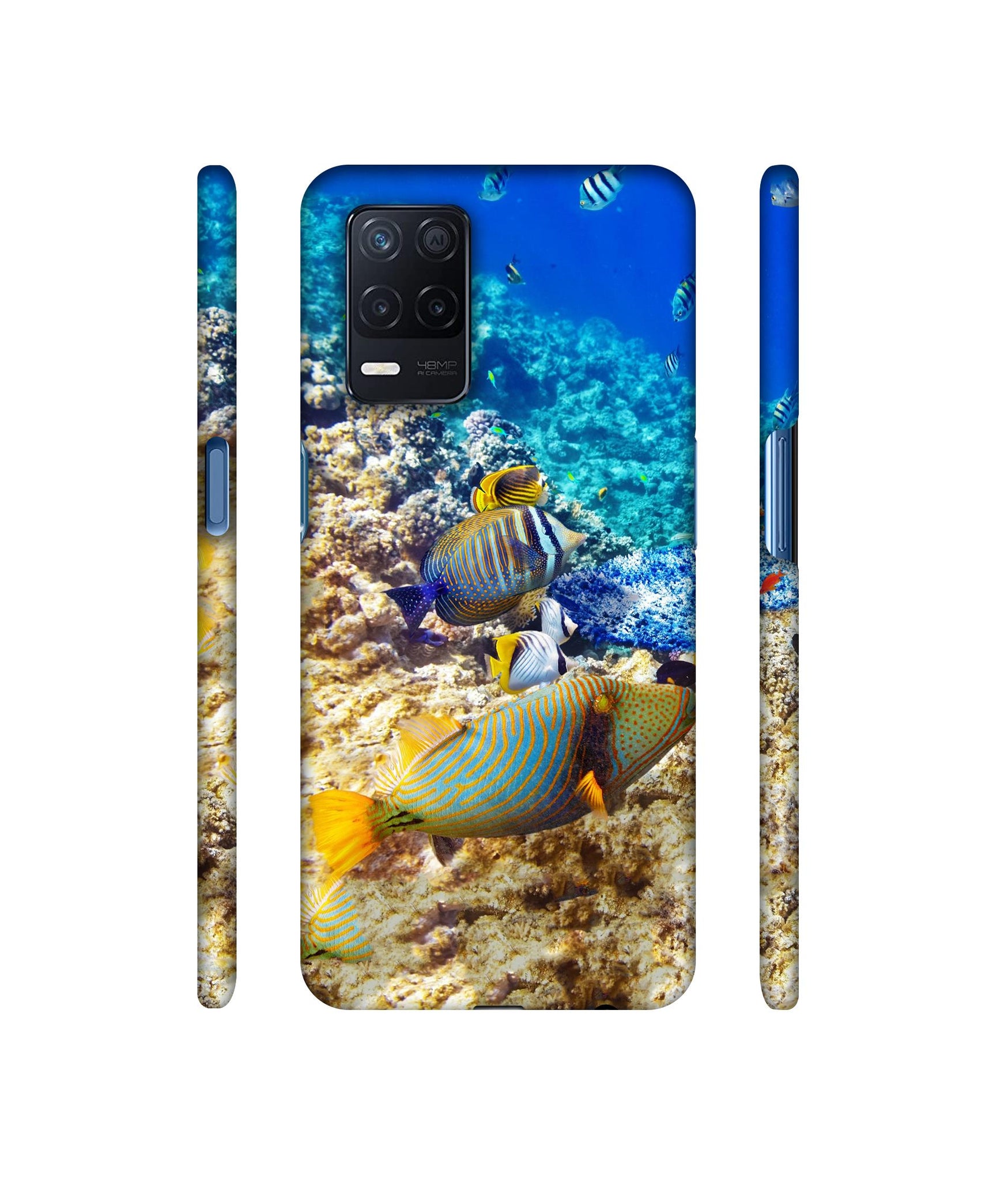 Underwater World Designer Hard Back Cover for Realme Narzo 30 5G