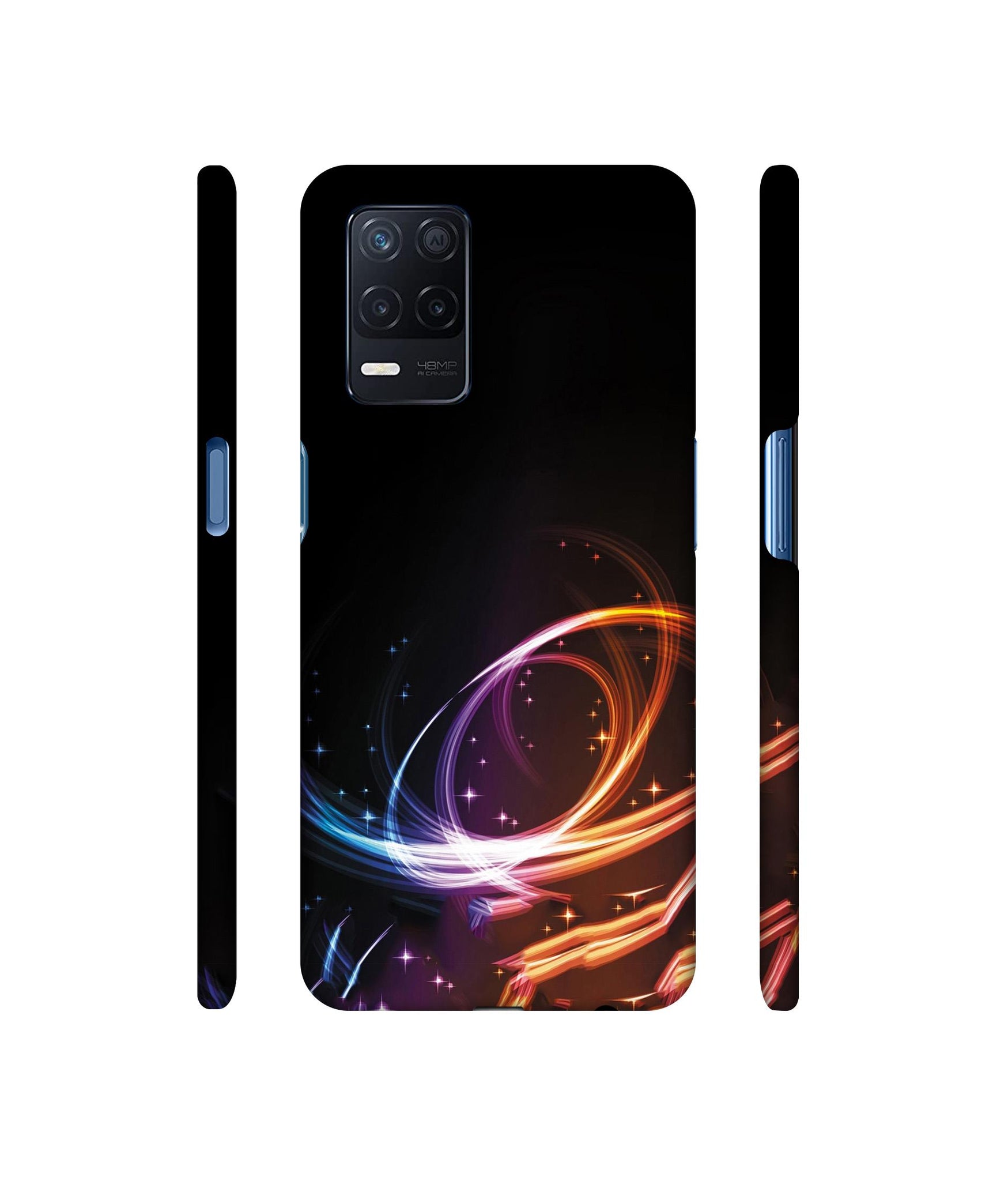 Abstract Background Designer Hard Back Cover for Realme Narzo 30 5G