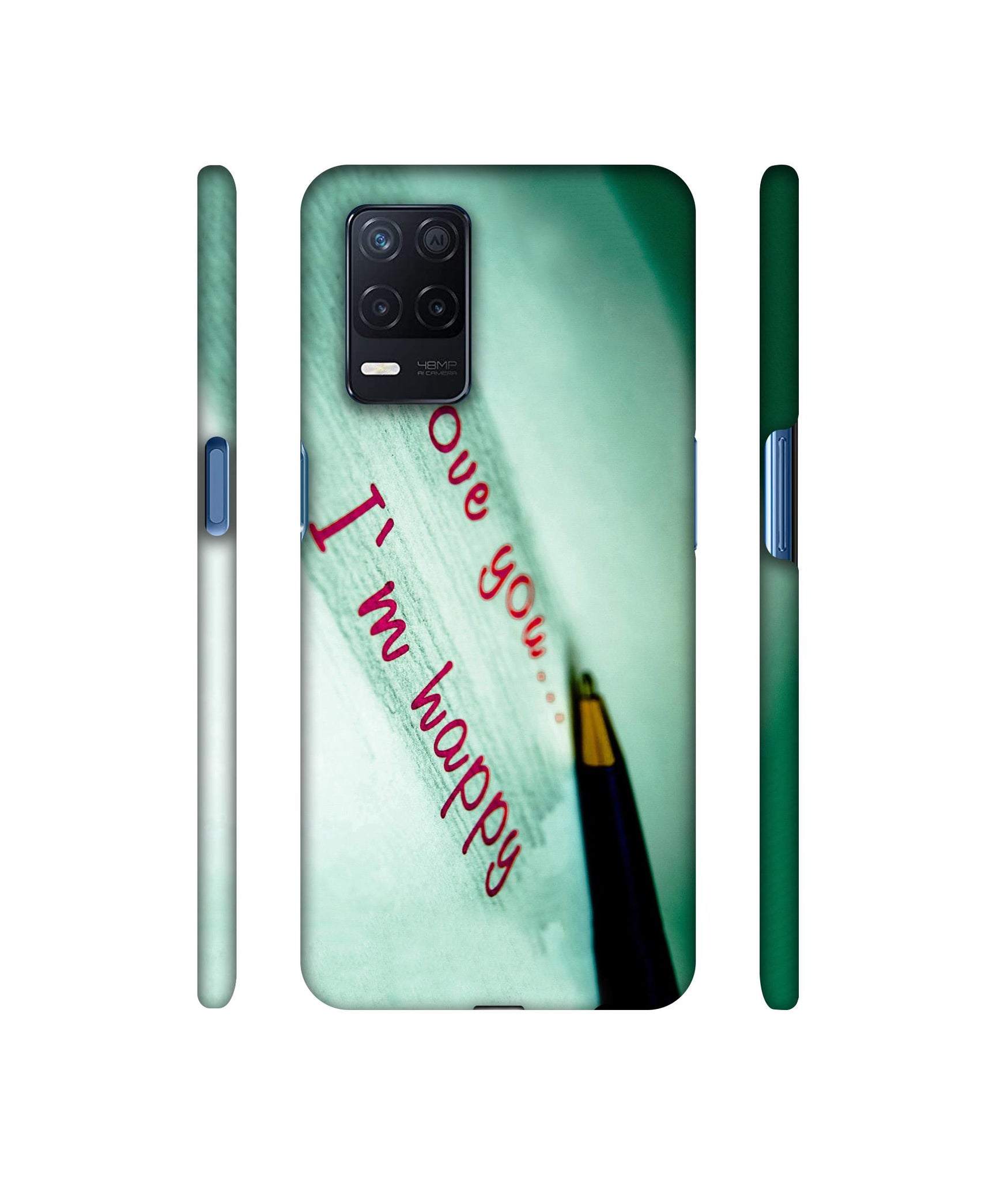 Love Quote Designer Hard Back Cover for Realme Narzo 30 5G