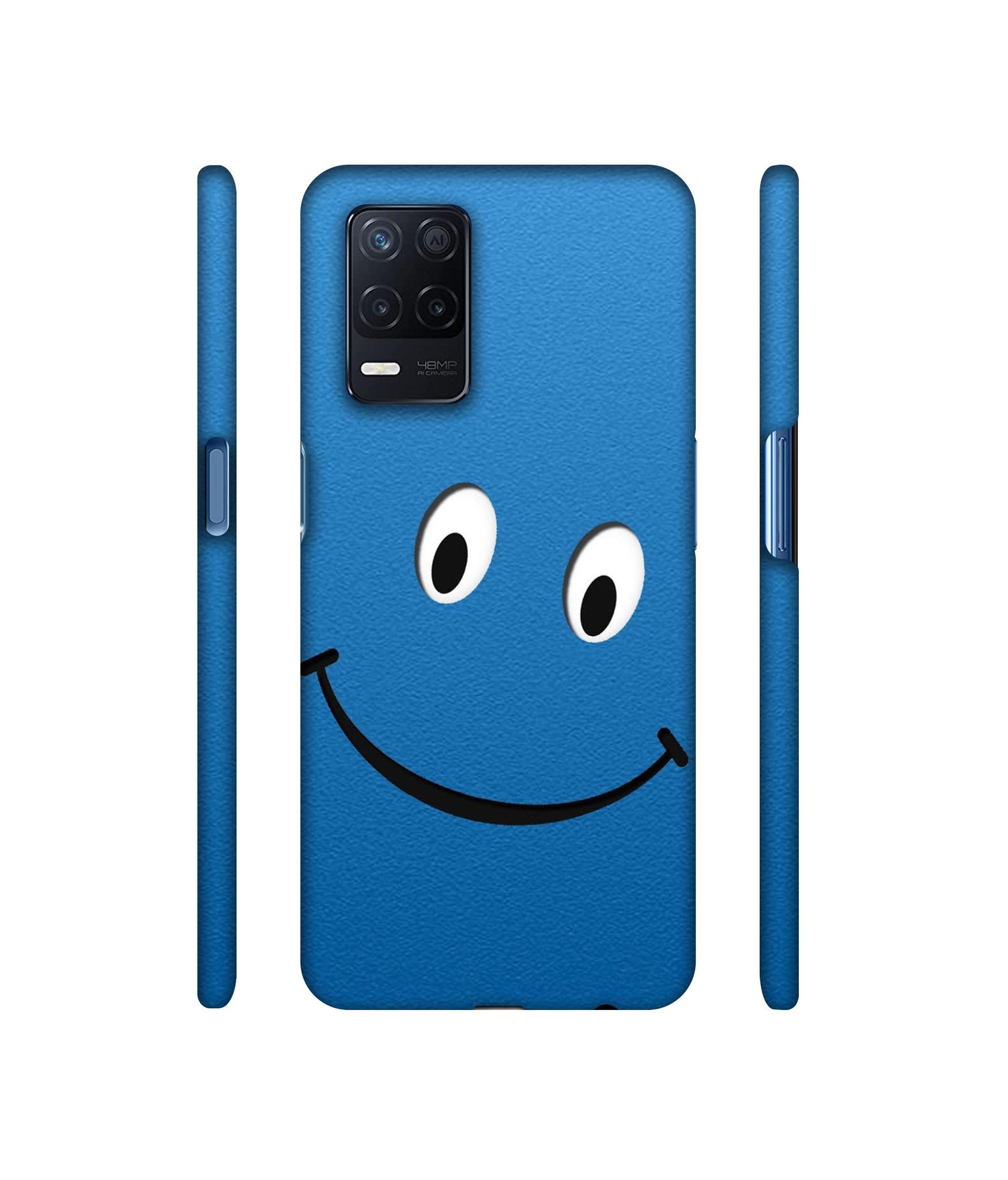 Smile Face Designer Hard Back Cover for Realme Narzo 30 5G