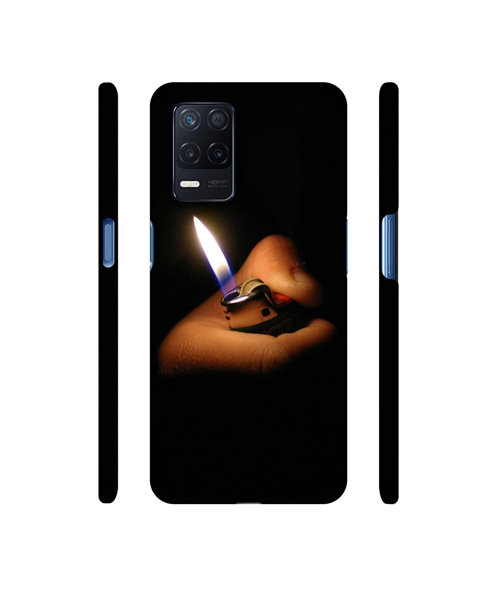 Lighter Flames Designer Hard Back Cover for Realme Narzo 30 5G