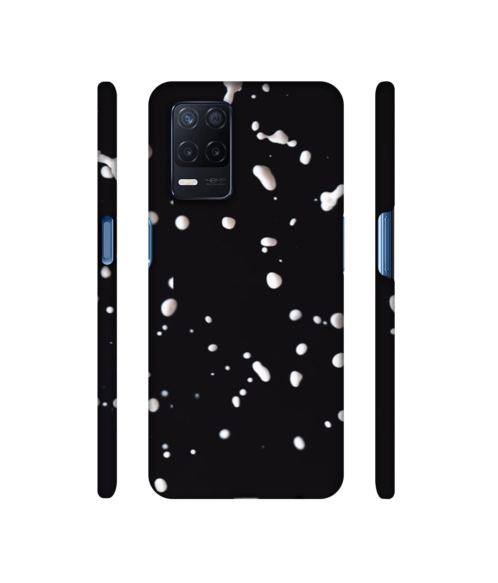 Milk Splash Designer Hard Back Cover for Realme Narzo 30 5G