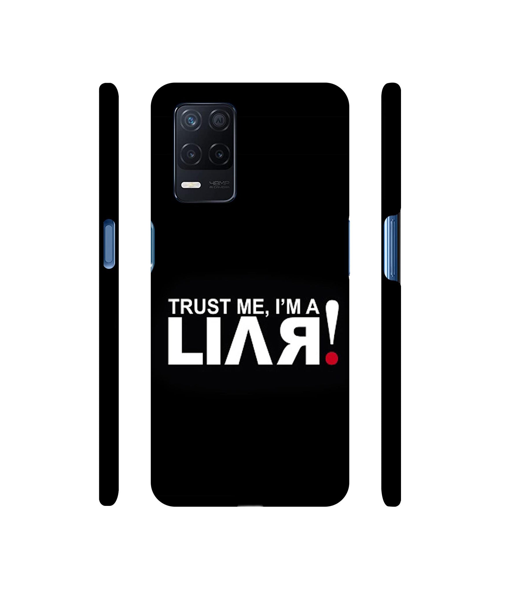 Trust Me Funny Quote Designer Hard Back Cover for Realme Narzo 30 5G