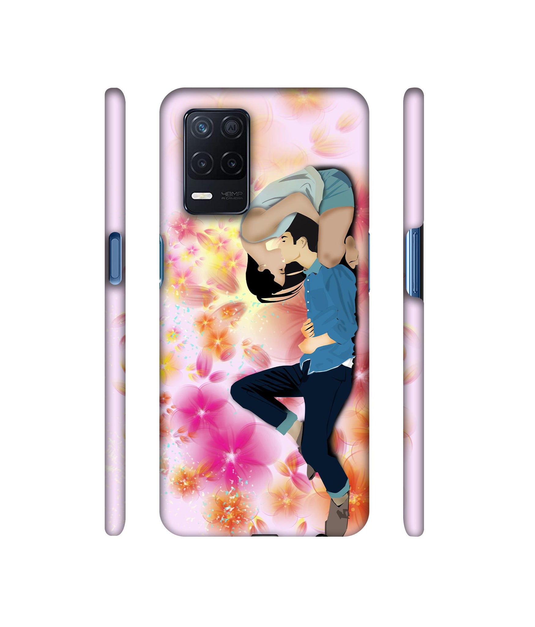 Couple Love Designer Hard Back Cover for Realme Narzo 30 5G