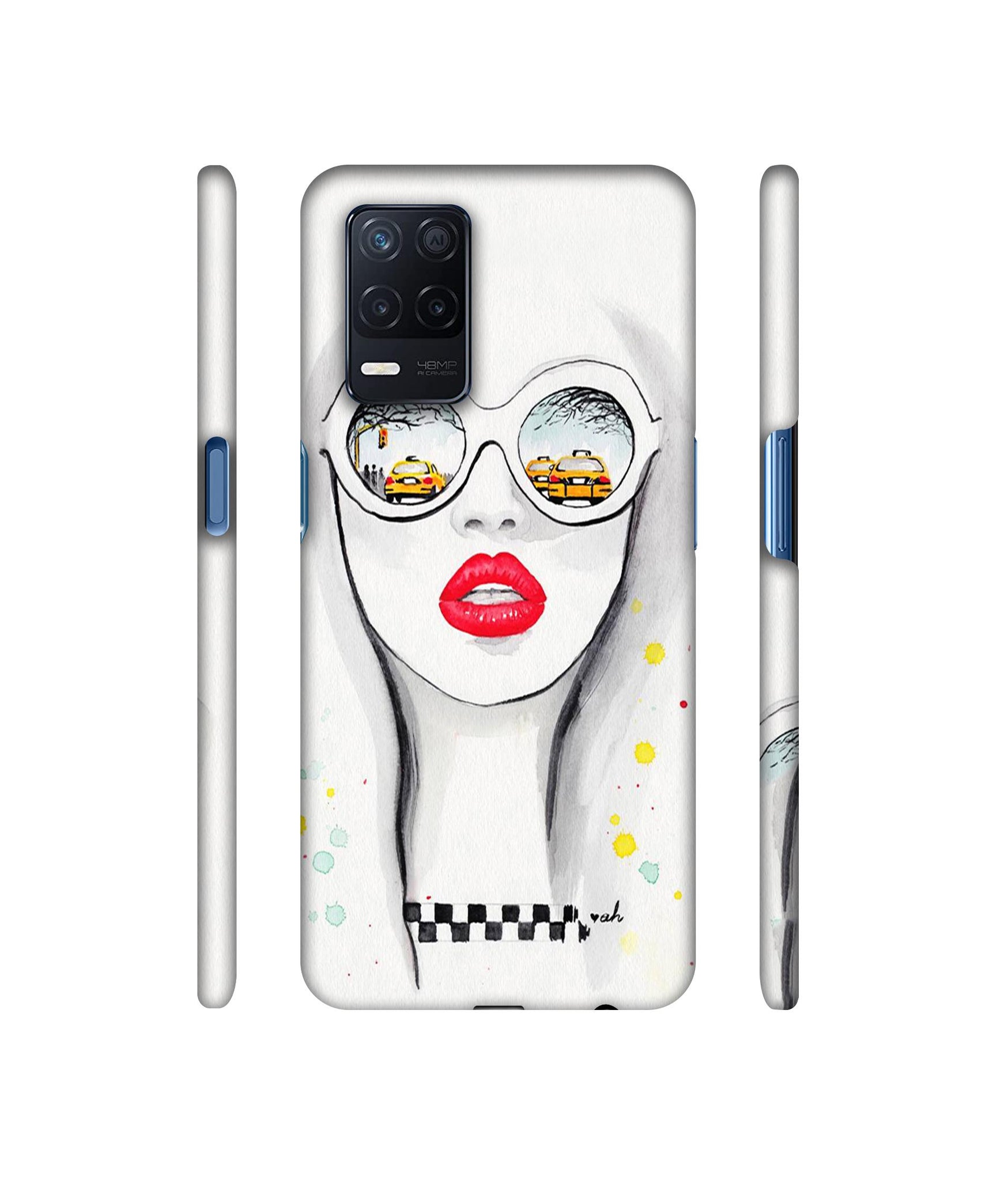 Girl Designer Hard Back Cover for Realme Narzo 30 5G