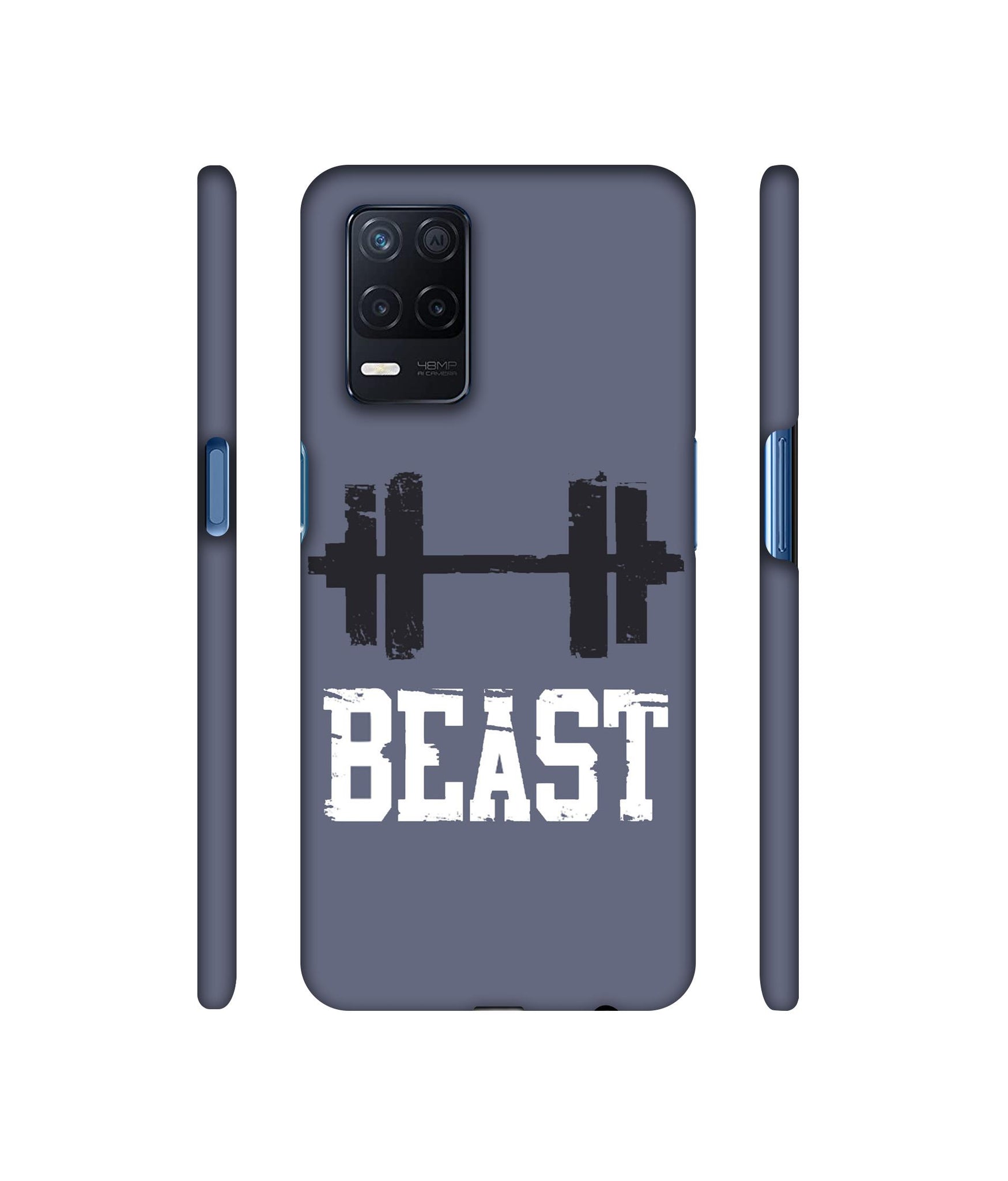 Beast Gym Designer Hard Back Cover for Realme Narzo 30 5G