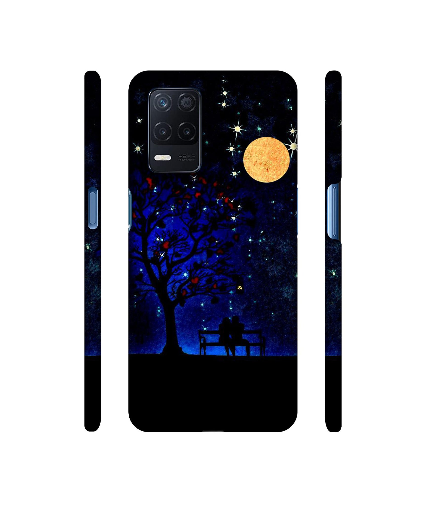 Blue Sky Designer Hard Back Cover for Realme Narzo 30 5G