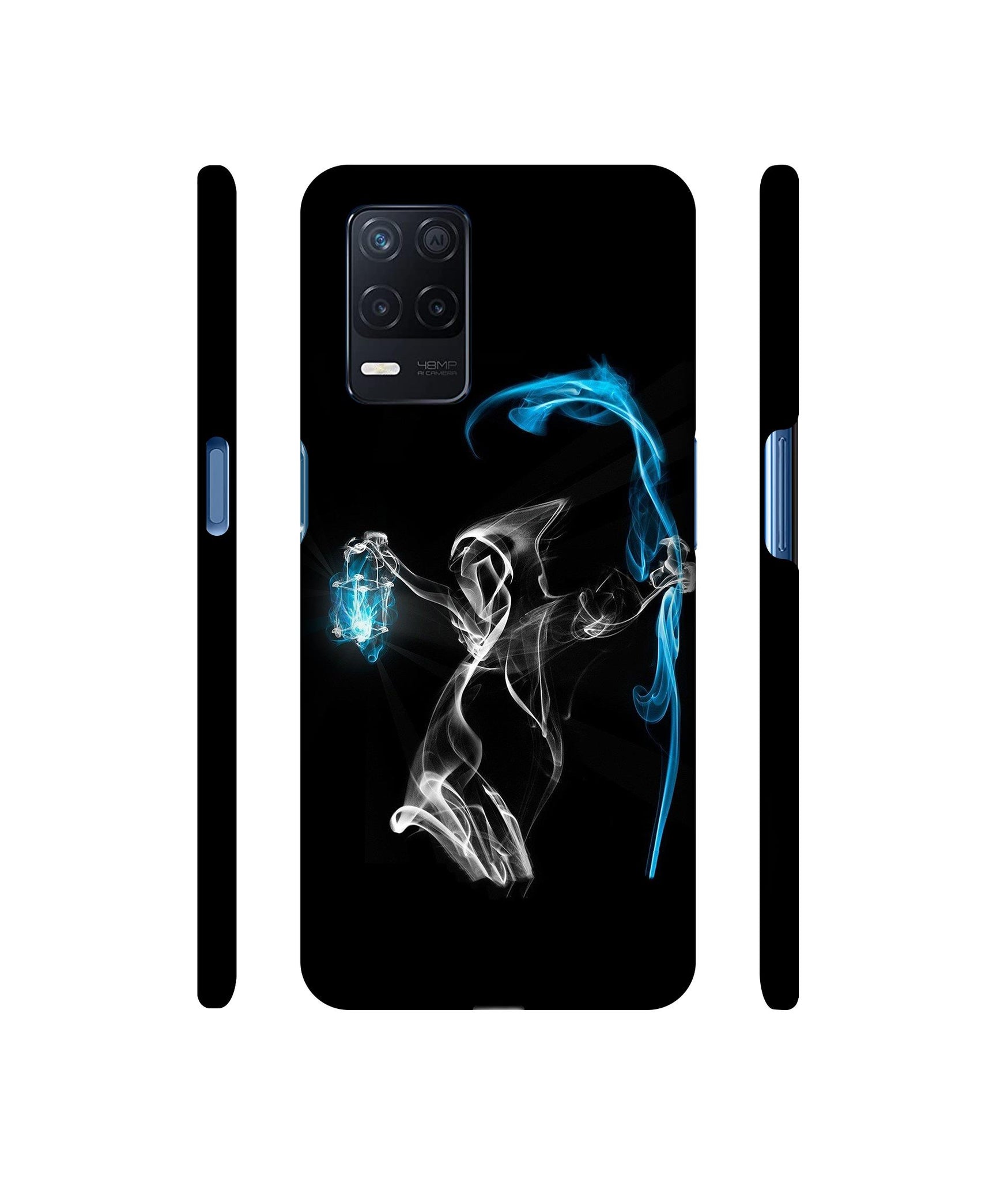 3D Skull Designer Hard Back Cover for Realme Narzo 30 5G
