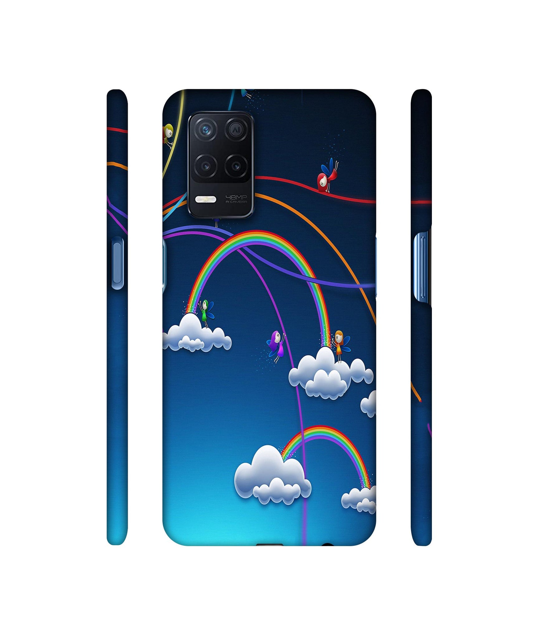 Rainbow Designer Hard Back Cover for Realme Narzo 30 5G