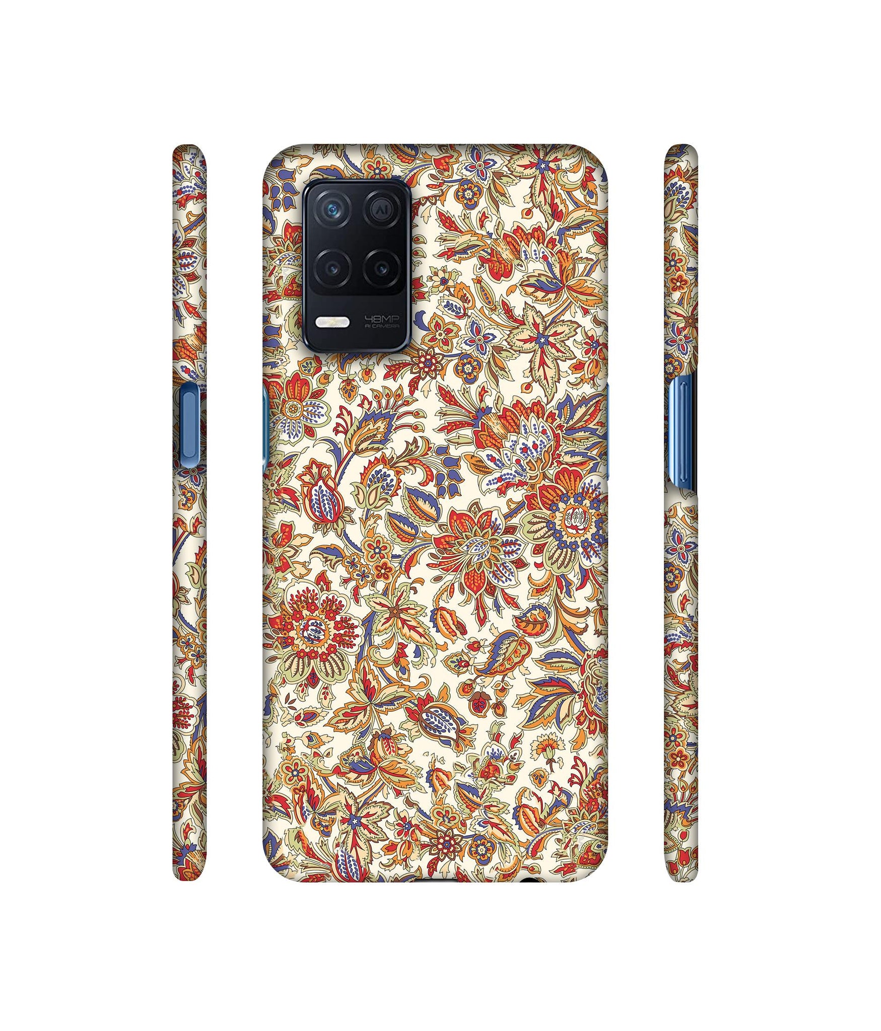 Floral Designer Hard Back Cover for Realme Narzo 30 5G