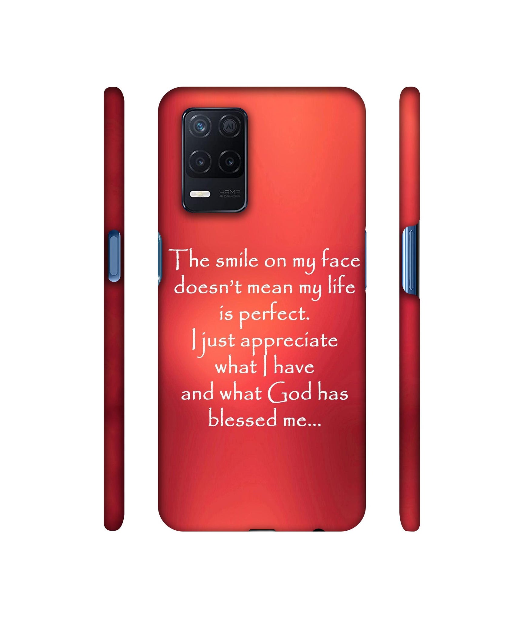 Quotes On Life Designer Hard Back Cover for Realme Narzo 30 5G