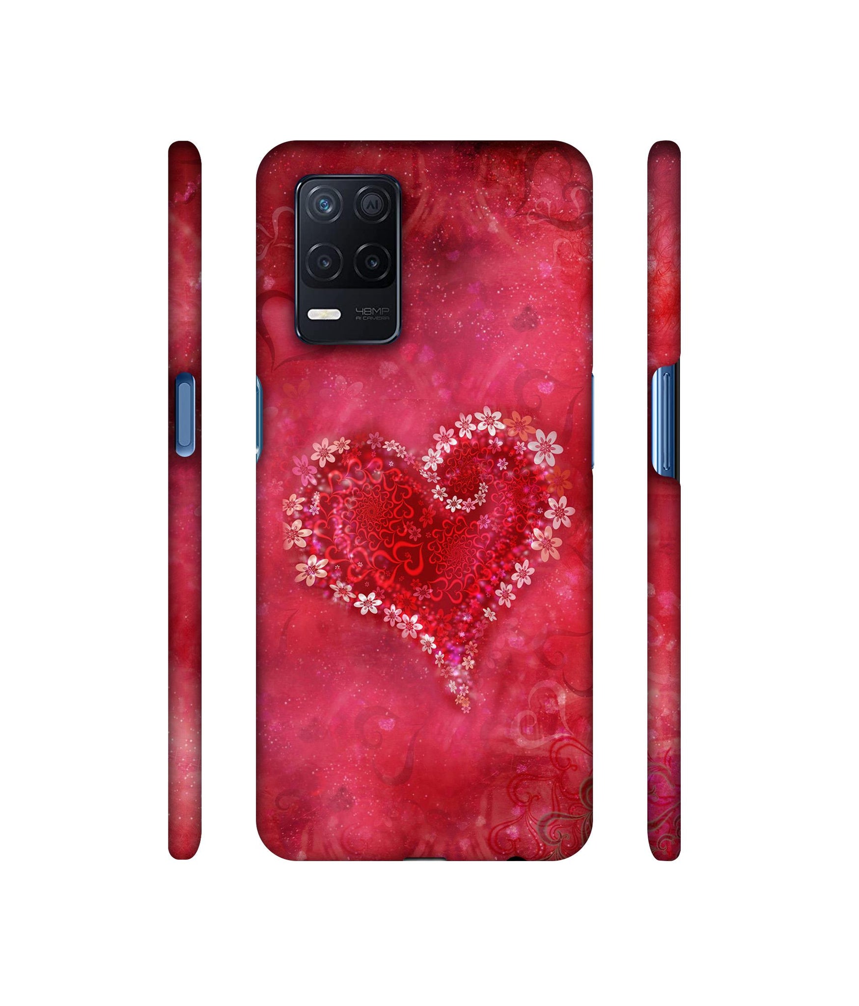 Heart Designer Hard Back Cover for Realme Narzo 30 5G