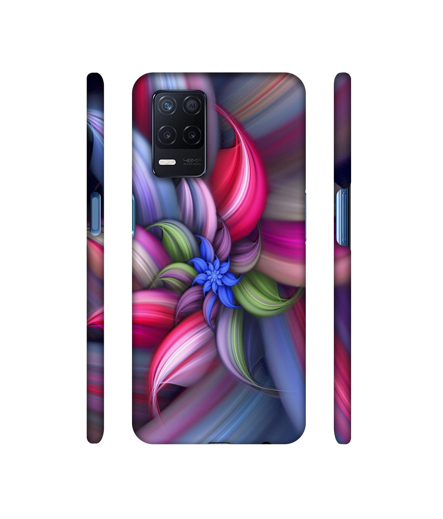 Colorful Flower Designer Hard Back Cover for Realme Narzo 30 5G