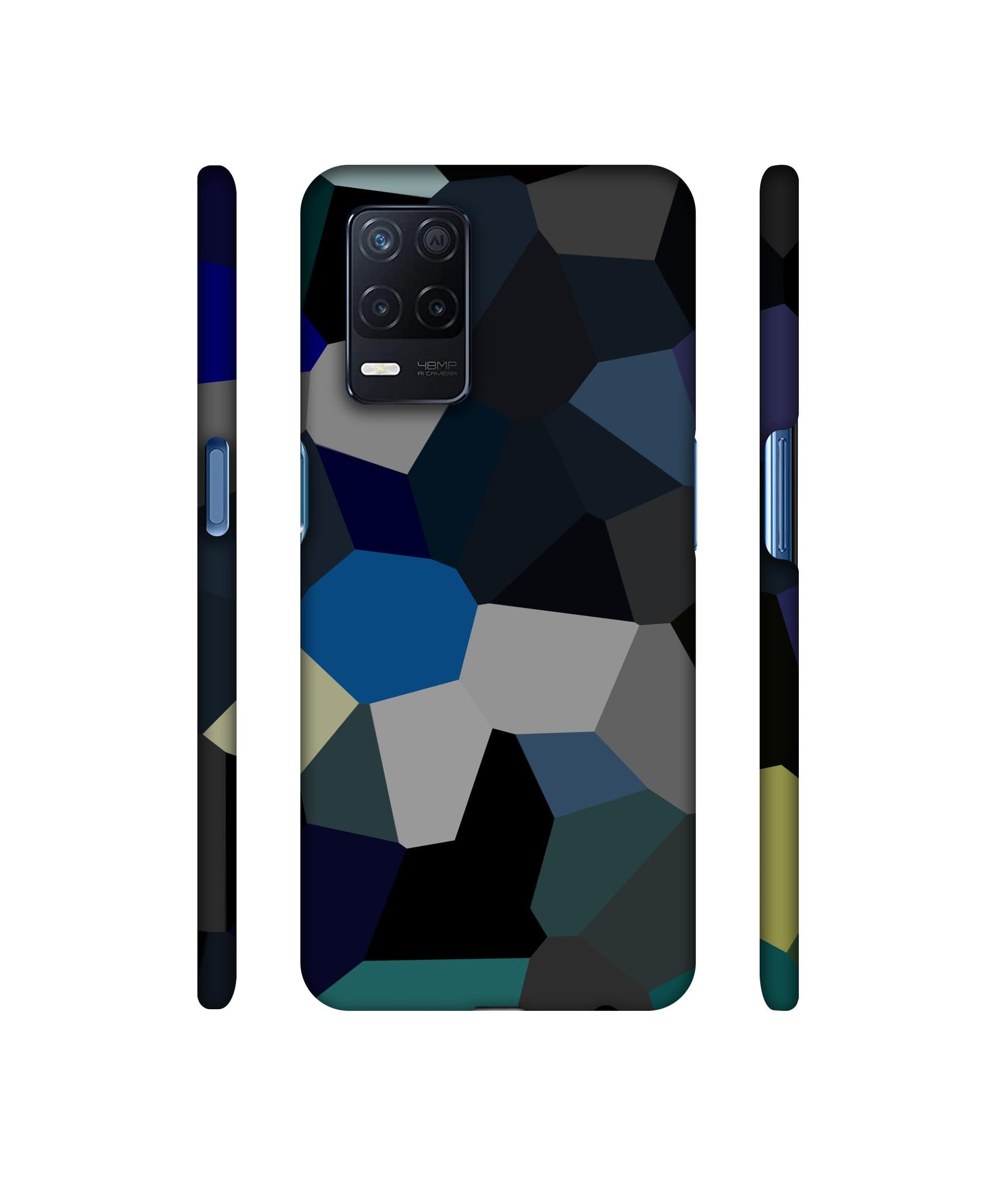 Mathematical Shape Designer Hard Back Cover for Realme Narzo 30 5G
