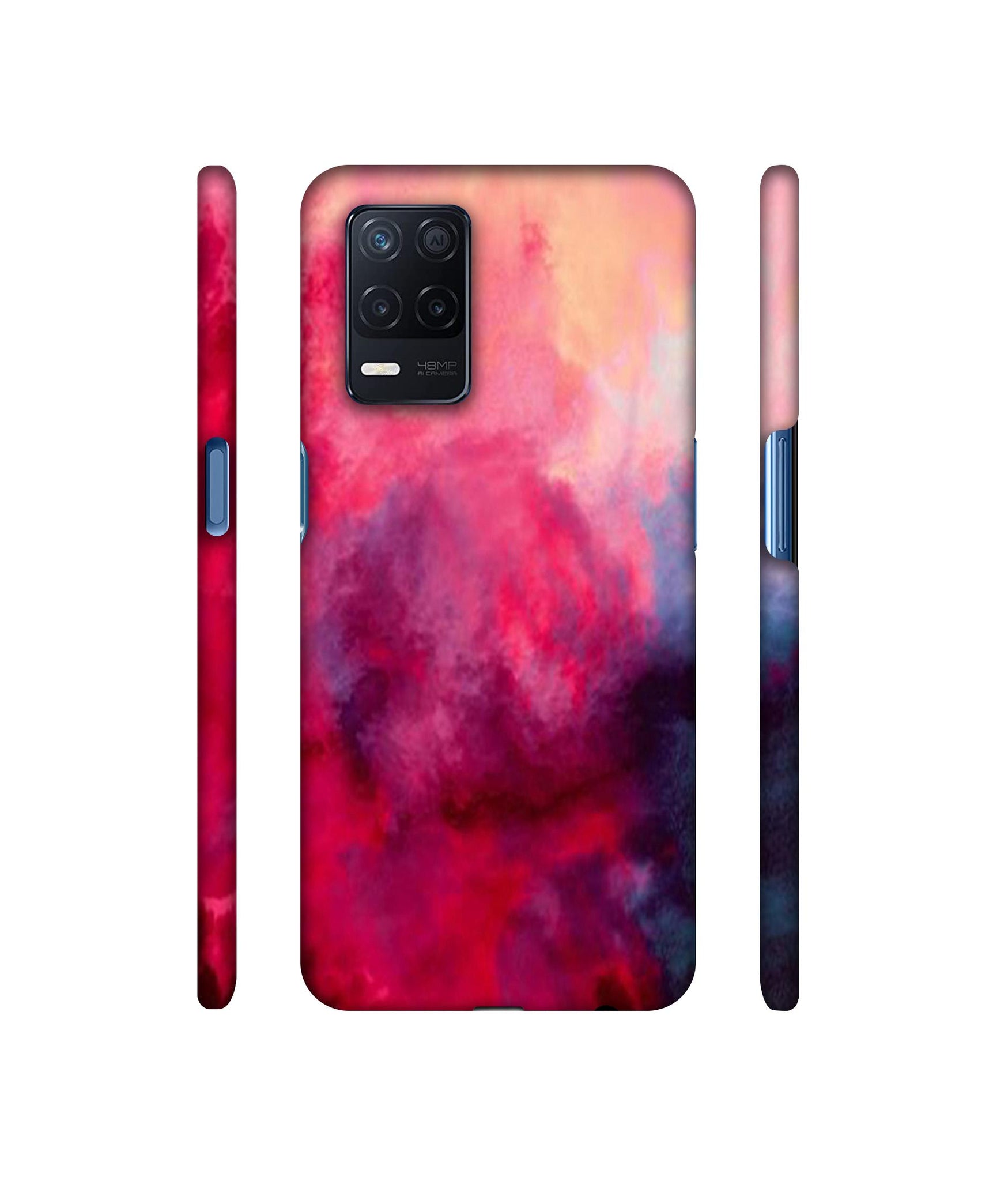 Holi Color Designer Hard Back Cover for Realme Narzo 30 5G