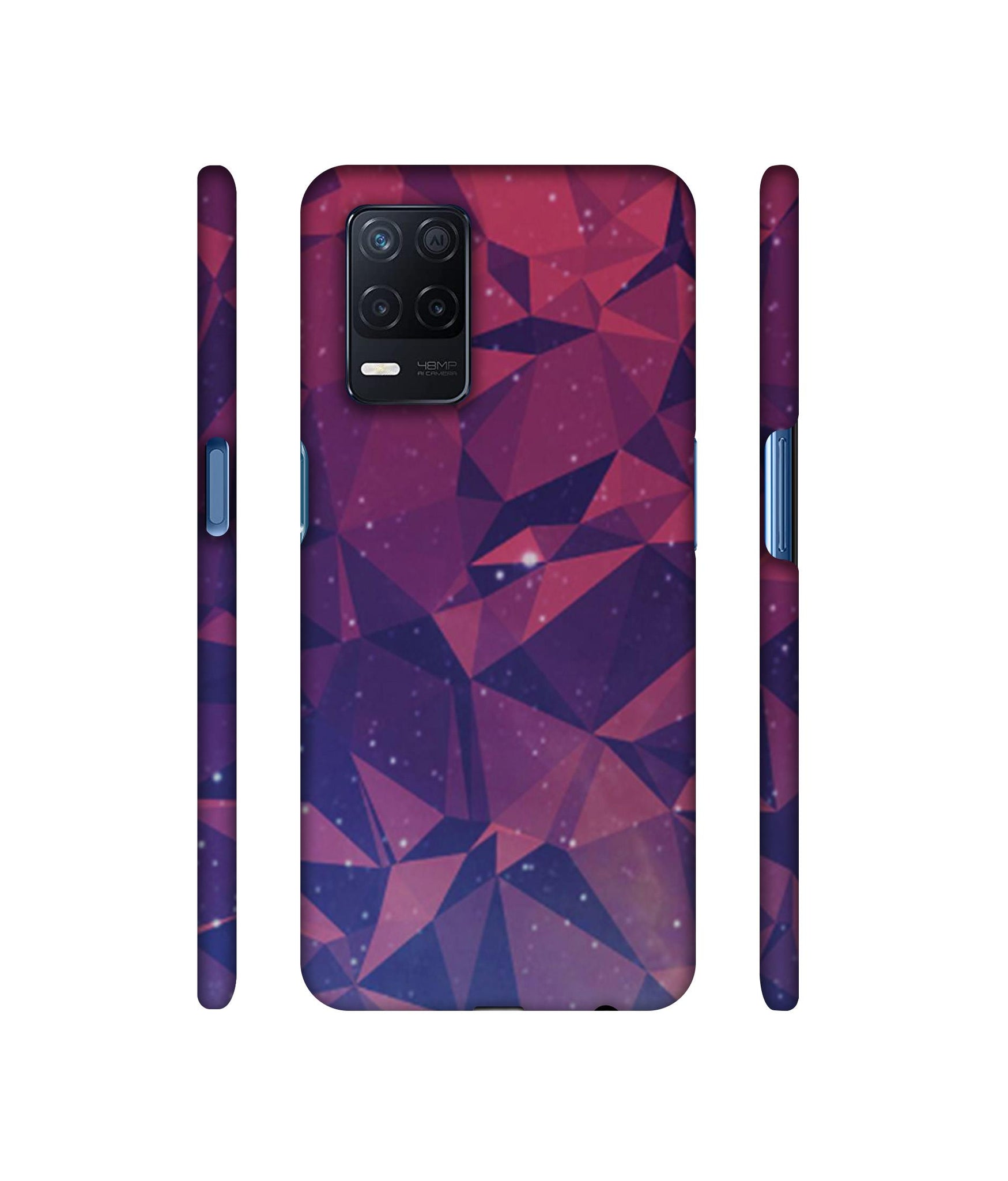 Bad Color Shape Designer Hard Back Cover for Realme Narzo 30 5G