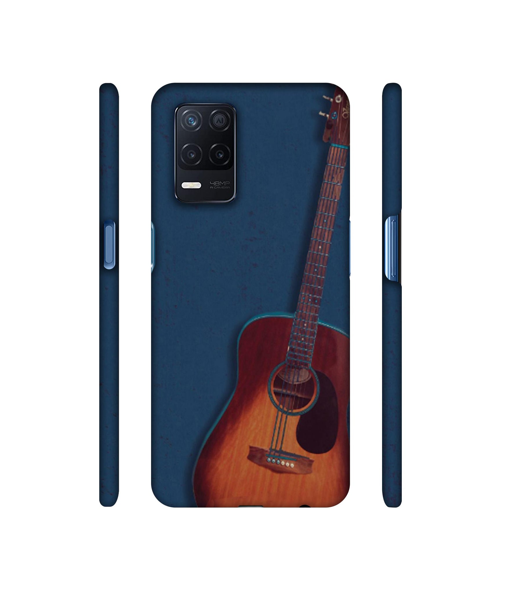Guitar Designer Hard Back Cover for Realme Narzo 30 5G