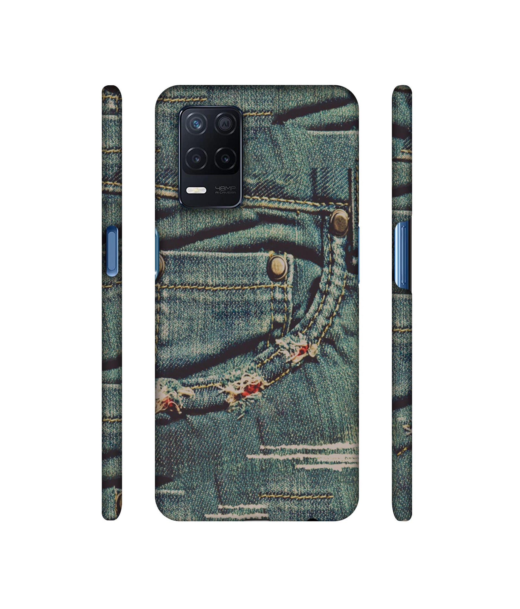 Jeans Designer Hard Back Cover for Realme Narzo 30 5G
