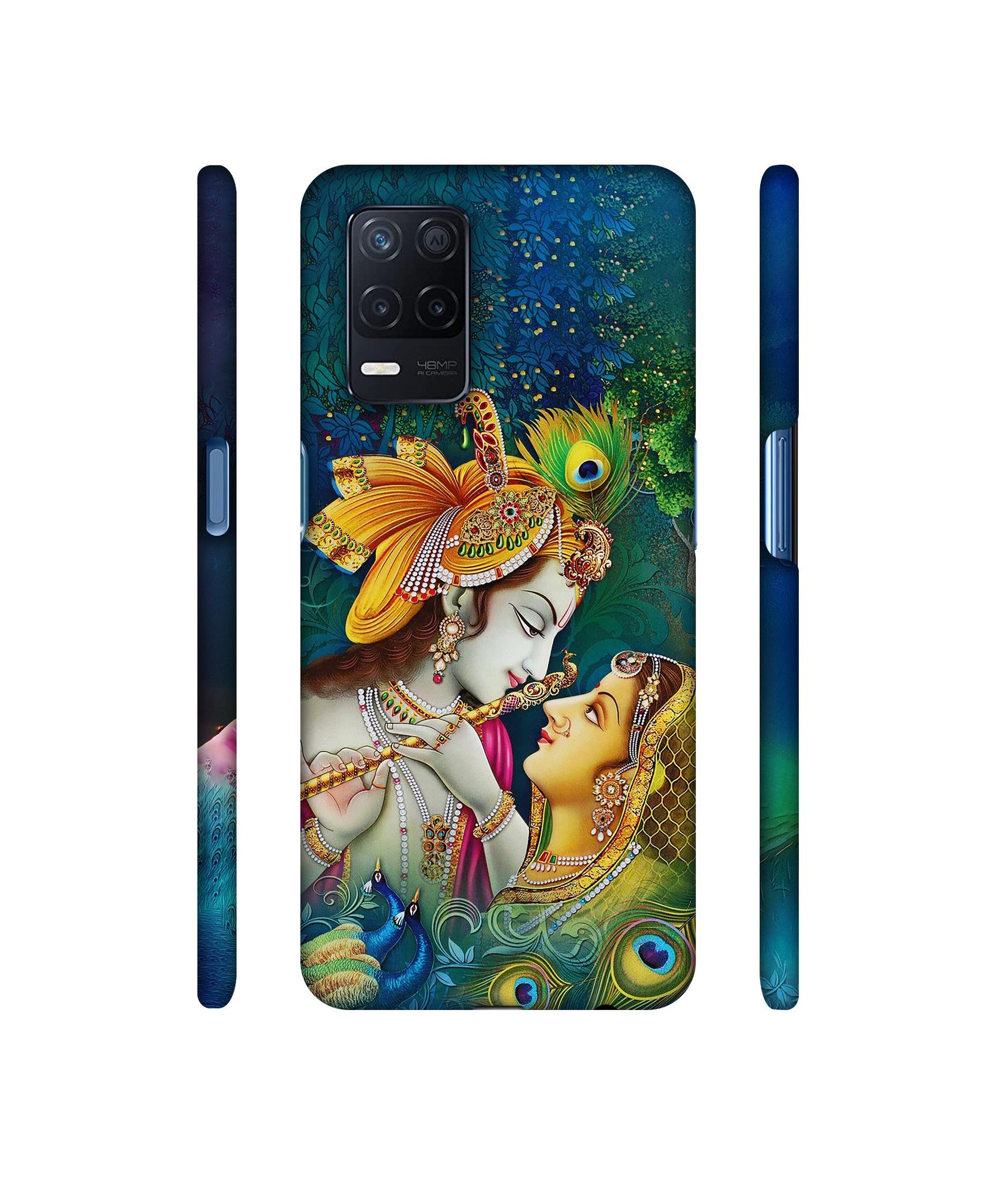 Radha Kishan Love Designer Hard Back Cover for Realme Narzo 30 5G