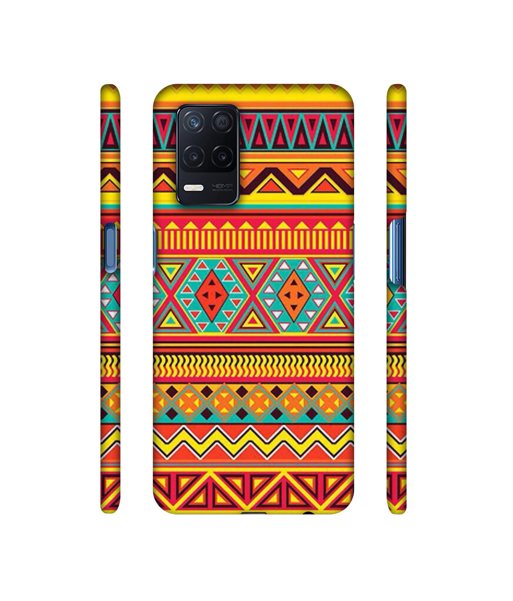 Artistic Rangoli Designer Hard Back Cover for Realme Narzo 30 5G