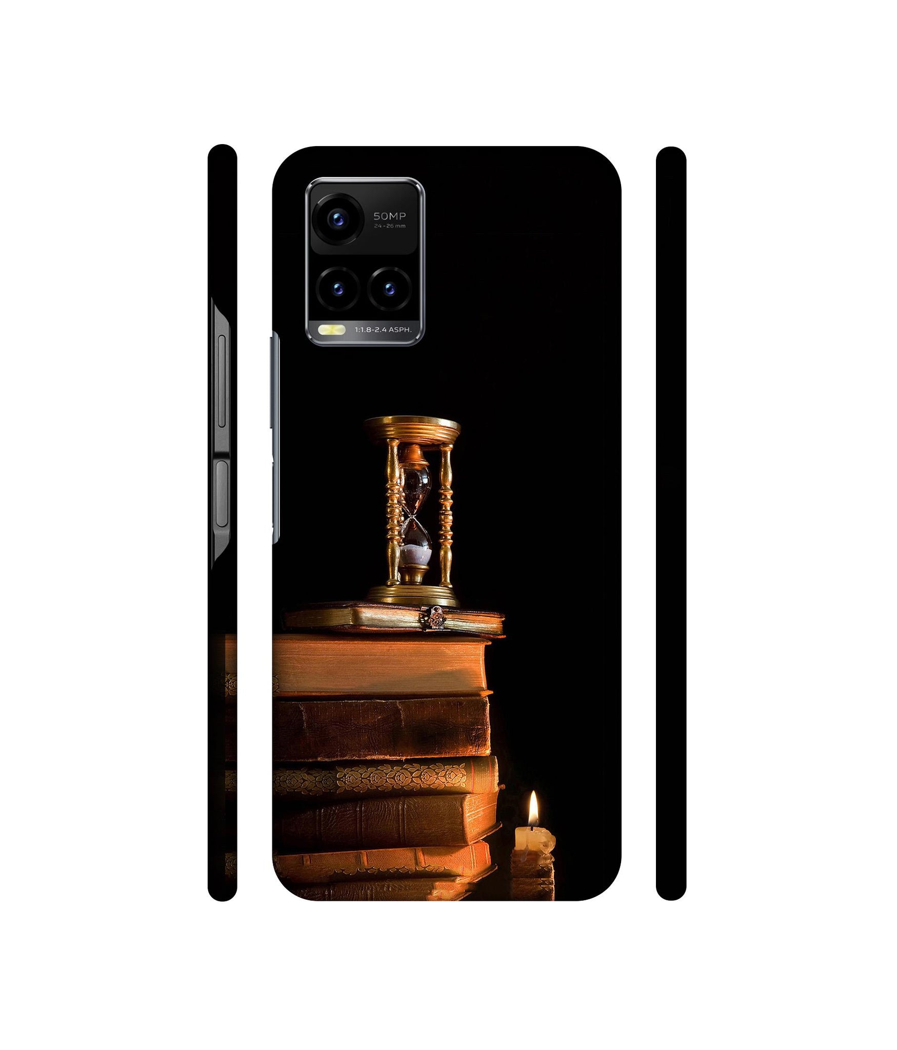 Magic Candles Books Designer Hard Back Cover for Vivo Y33s 4G