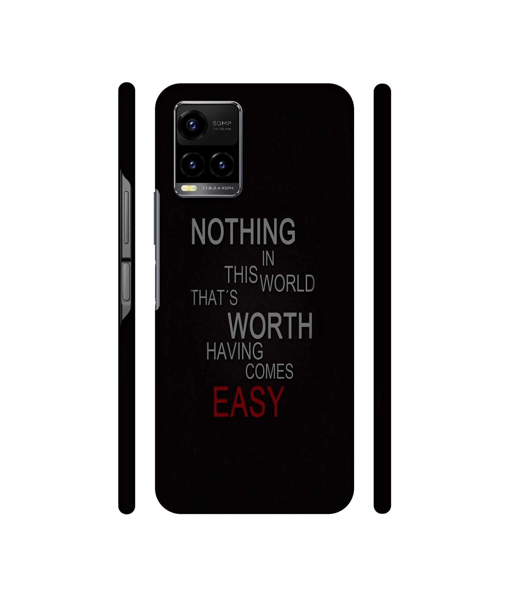 Life Quotes Designer Hard Back Cover for Vivo Y33s 4G
