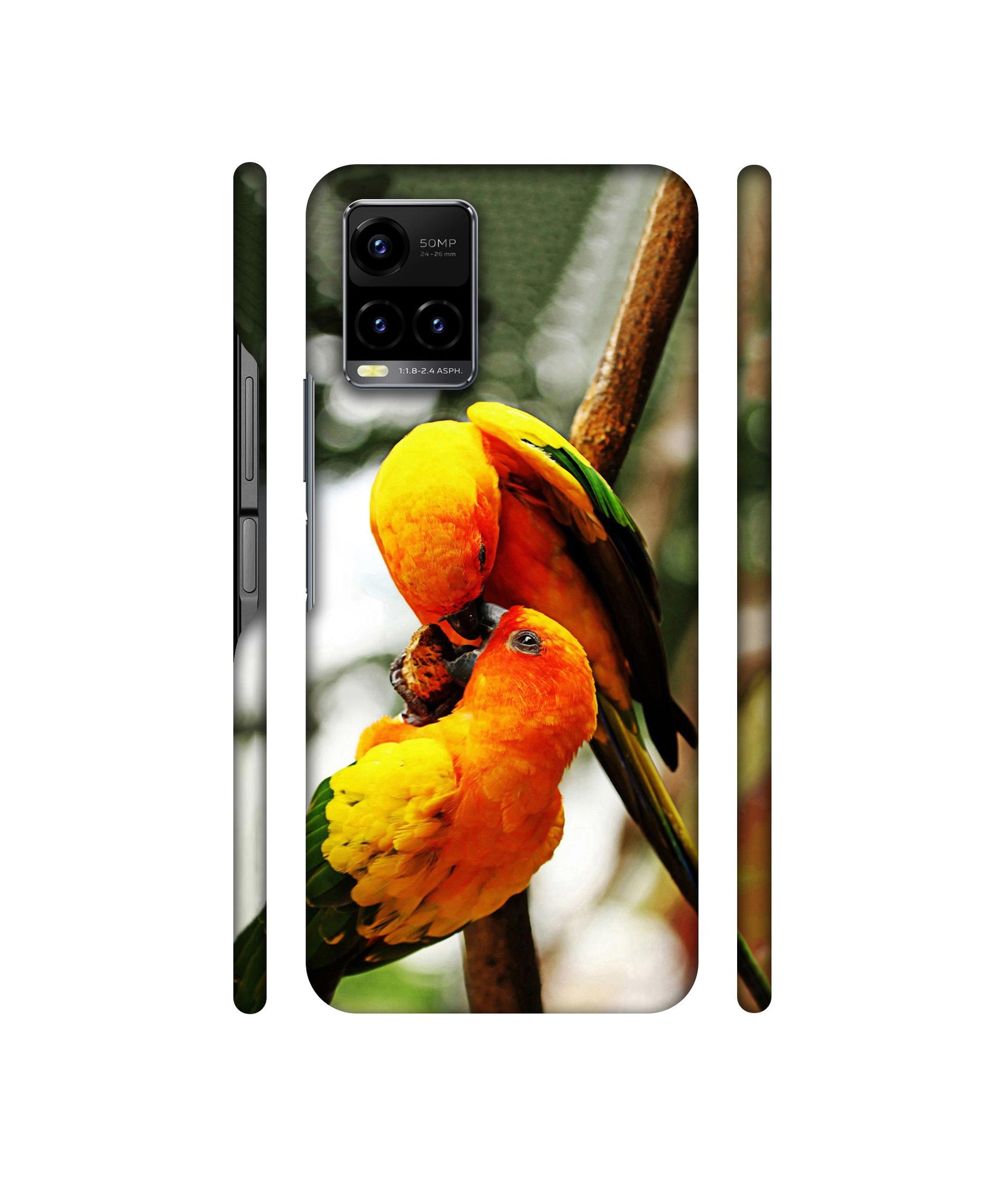Love Bards Designer Hard Back Cover for Vivo Y33s 4G