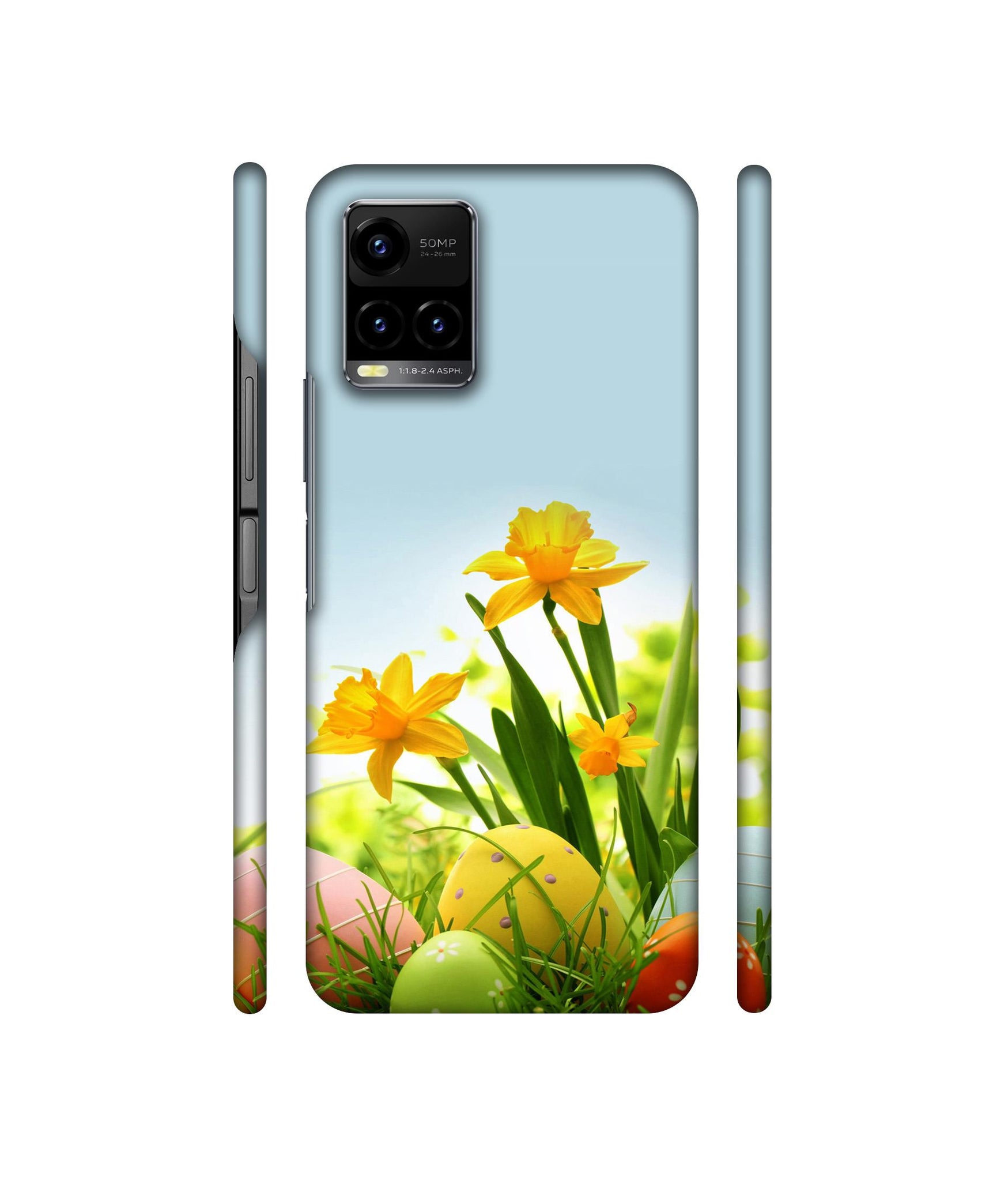3D Bubble Designer Hard Back Cover for Vivo Y33s 4G