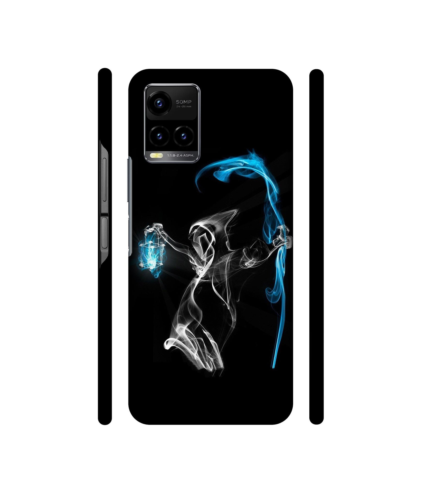 3D Skull Designer Hard Back Cover for Vivo Y33s 4G