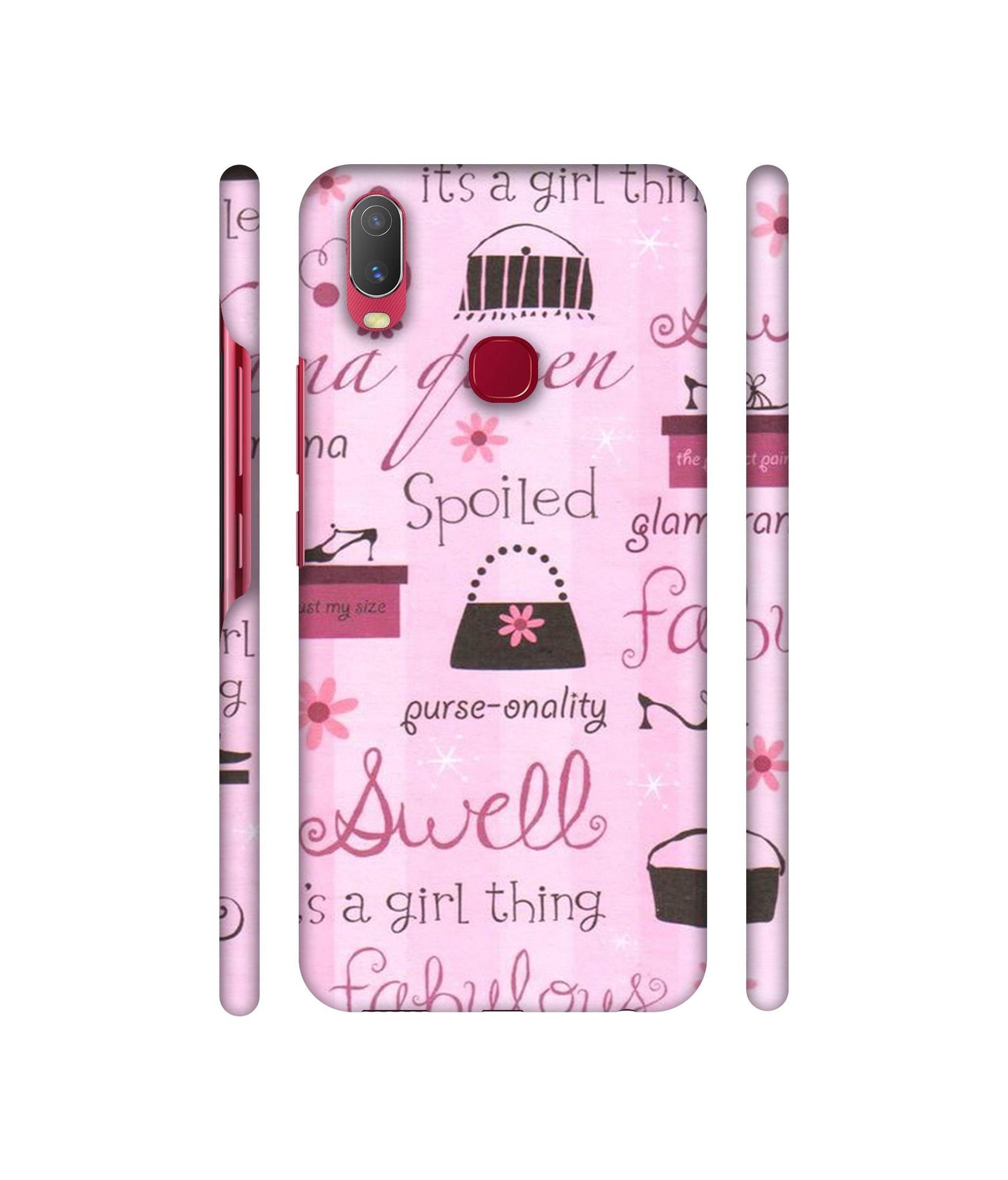 Its A Girl Thing Designer Hard Back Cover for Vivo Y11 4G