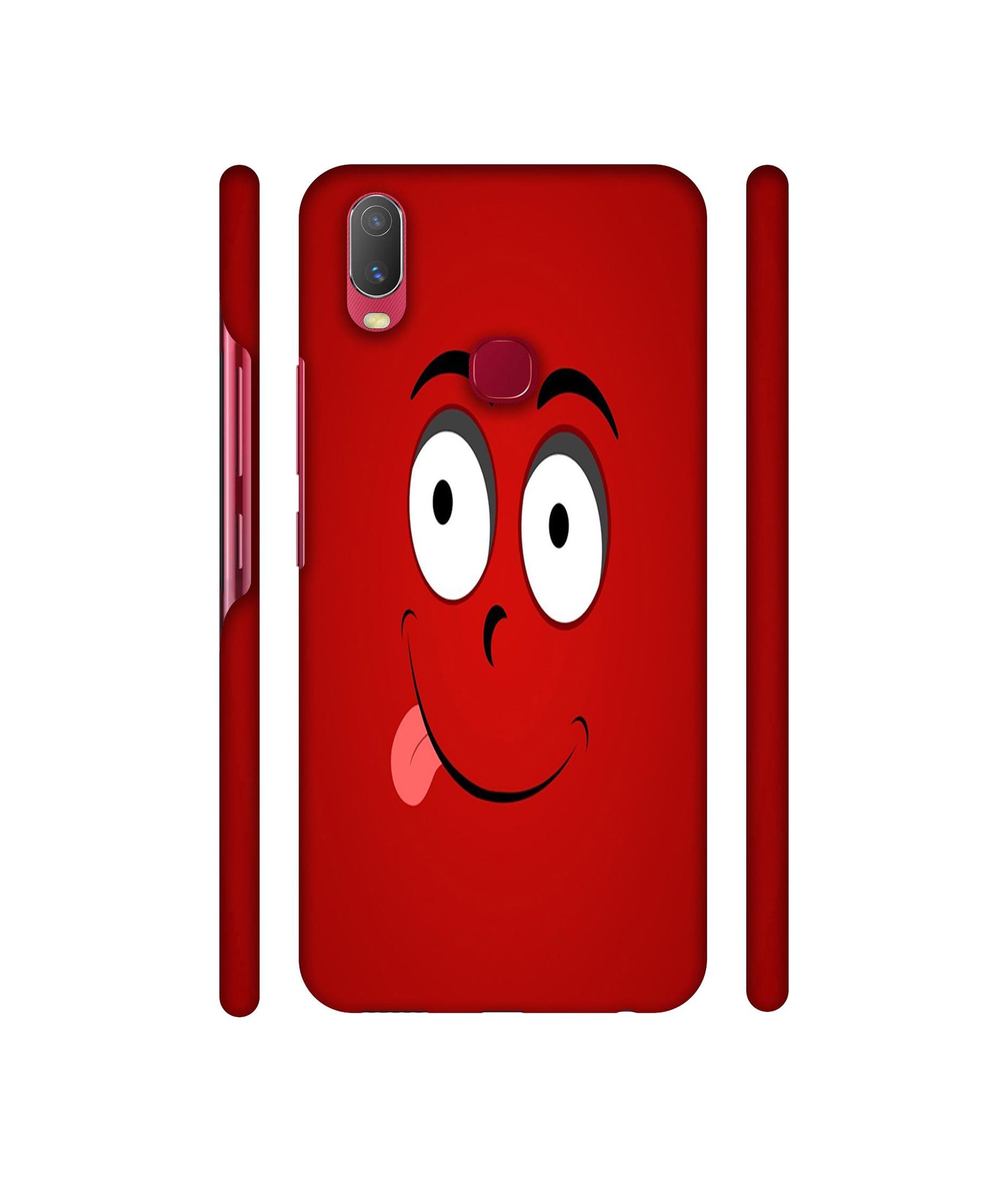 Greedy Smile Designer Hard Back Cover for Vivo Y11 4G