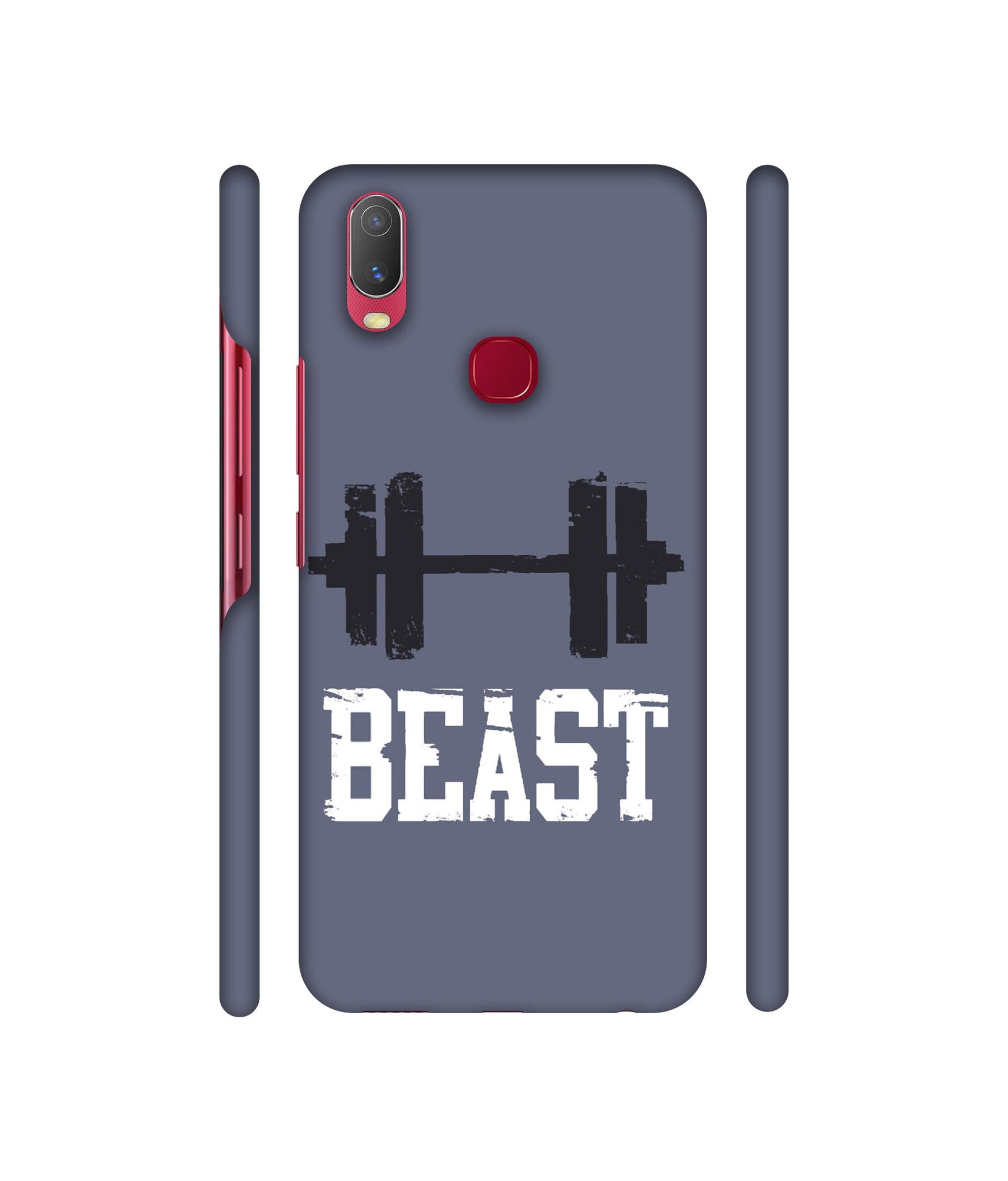 Beast Gym Designer Hard Back Cover for Vivo Y11 4G