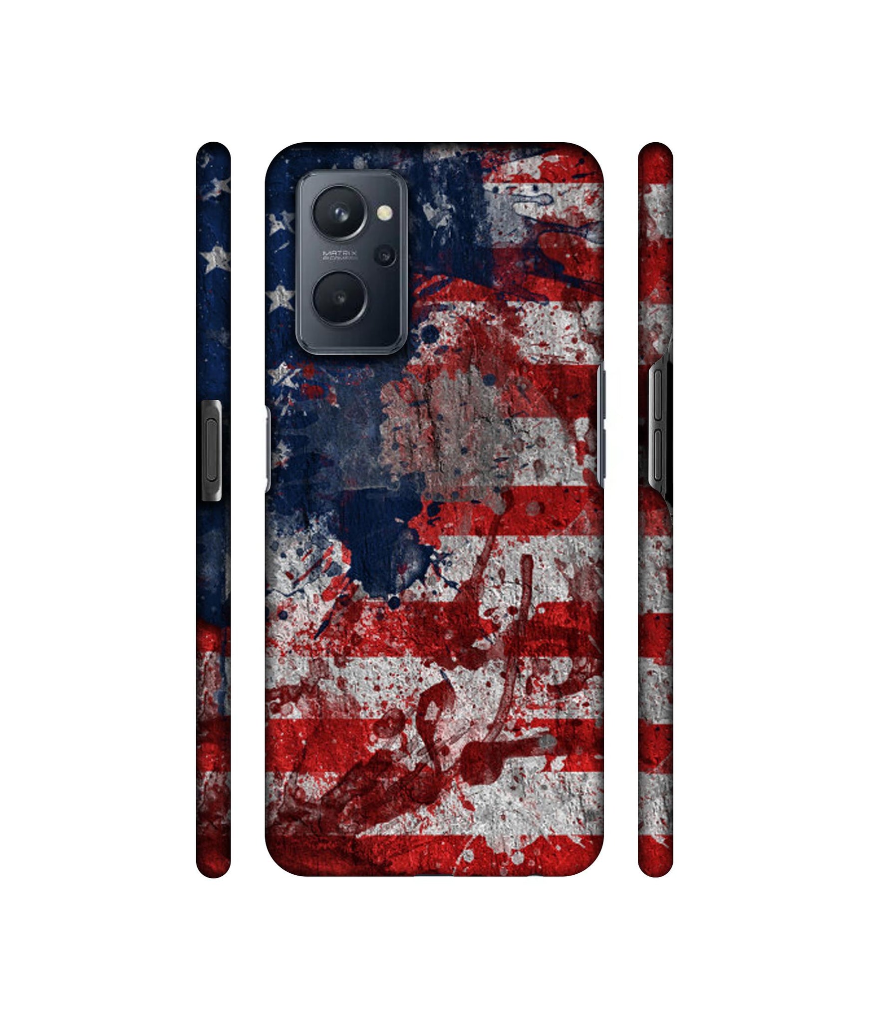 Painting American Designer Hard Back Cover for Realme 9i 4G
