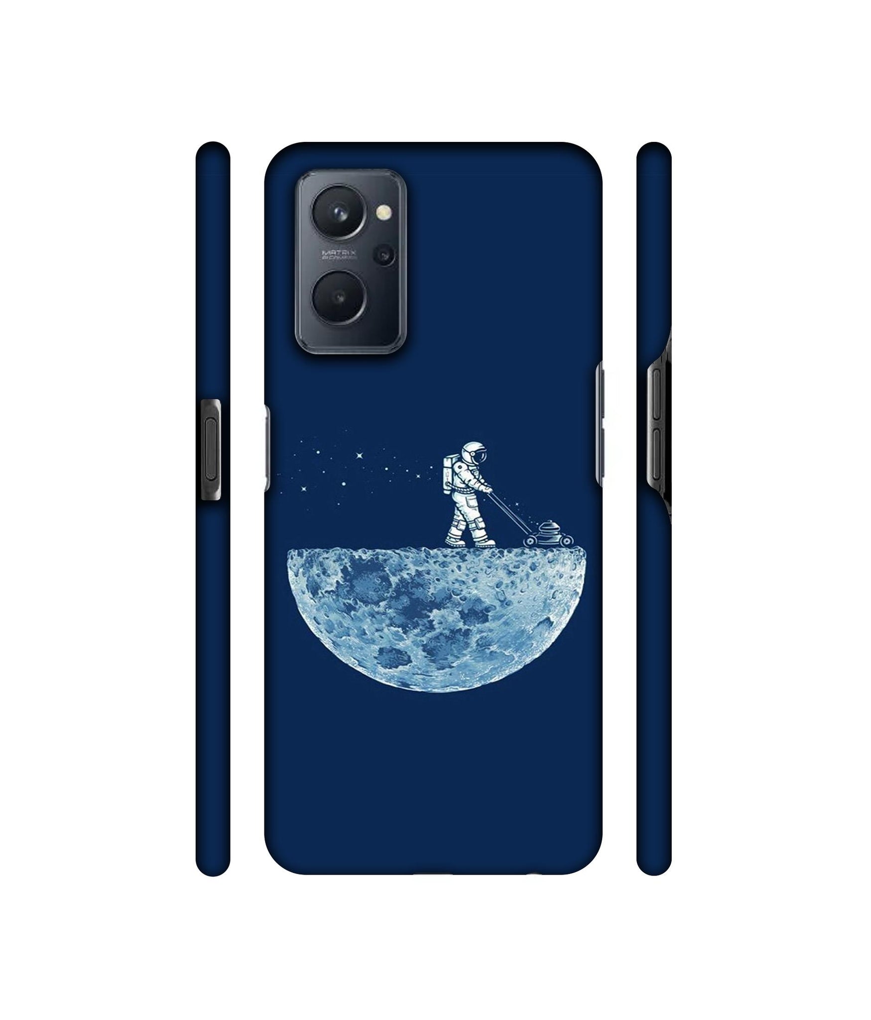 Moon Walk Designer Hard Back Cover for Realme 9i 4G