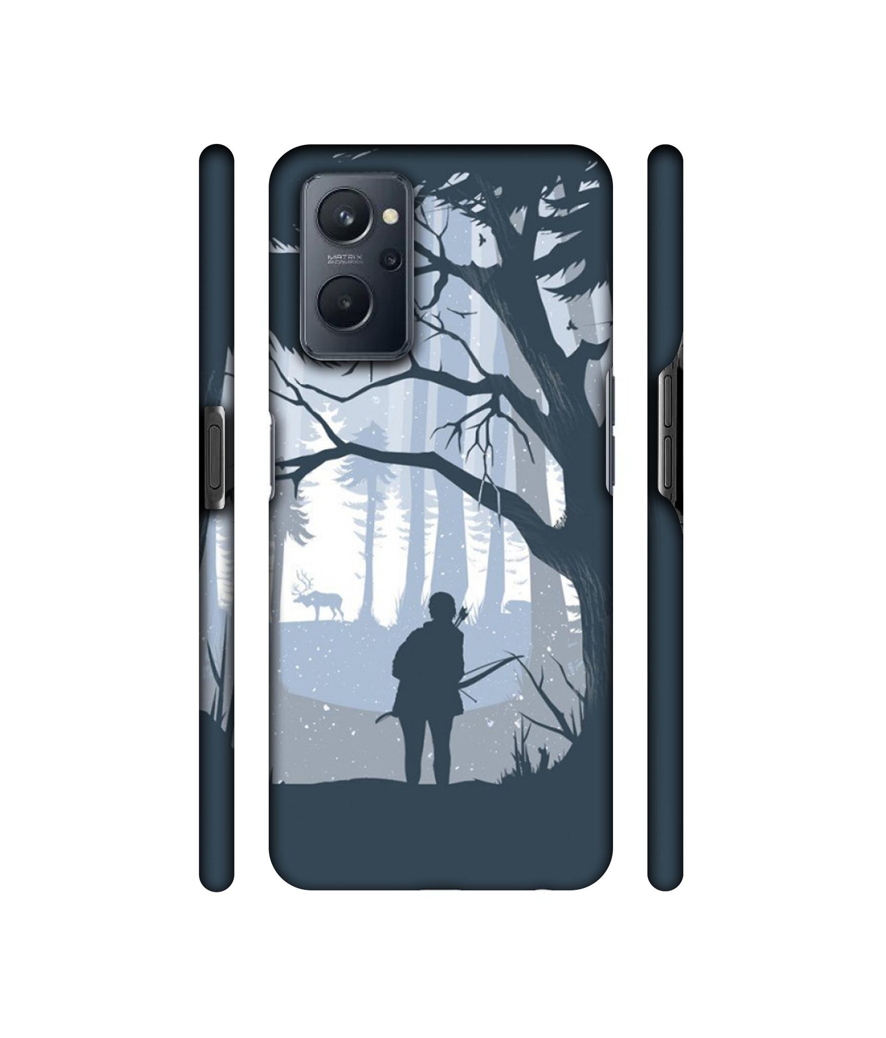 Hunter Designer Hard Back Cover for Realme 9i 4G