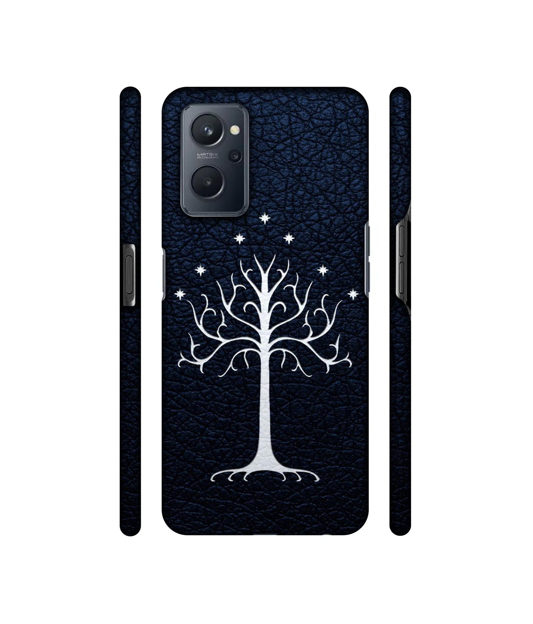 Magic Tree Pattern Designer Hard Back Cover for Realme 9i 4G